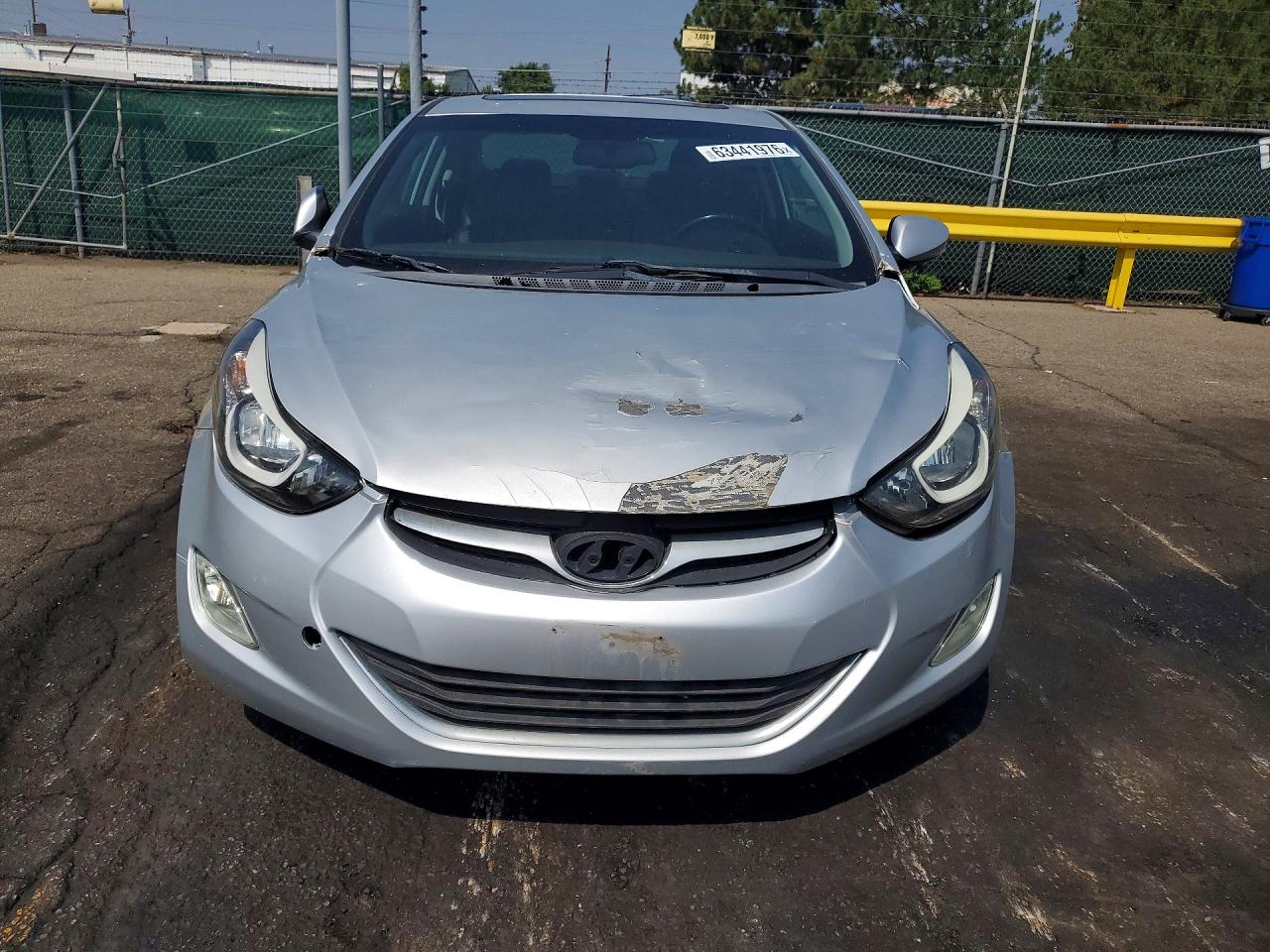2014 Hyundai Elantra Coupe Base Silver vin: KMHDH6AH6EU024039