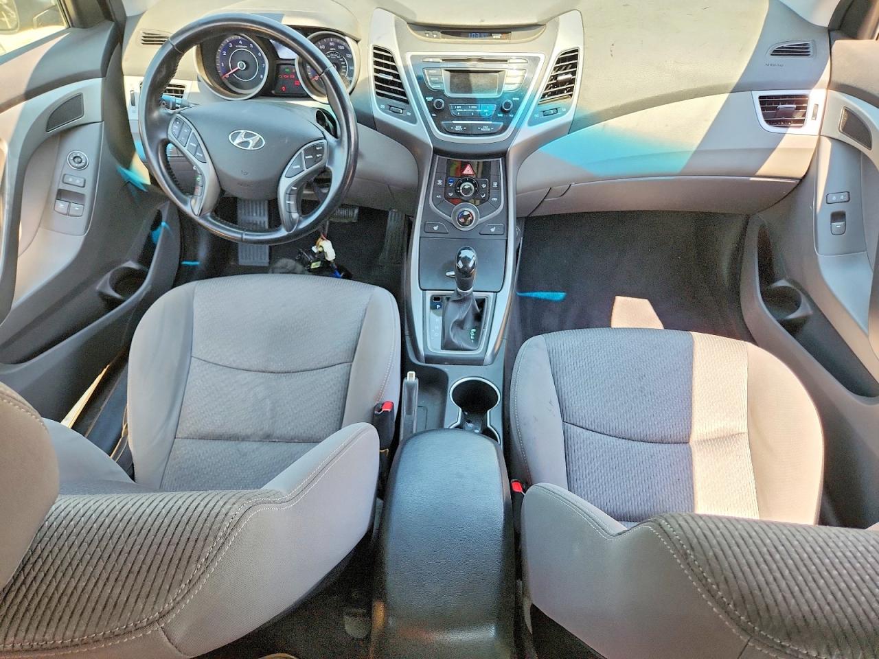 2014 Hyundai Elantra Coupe Base Синий vin: KMHDH6AH6EU025272