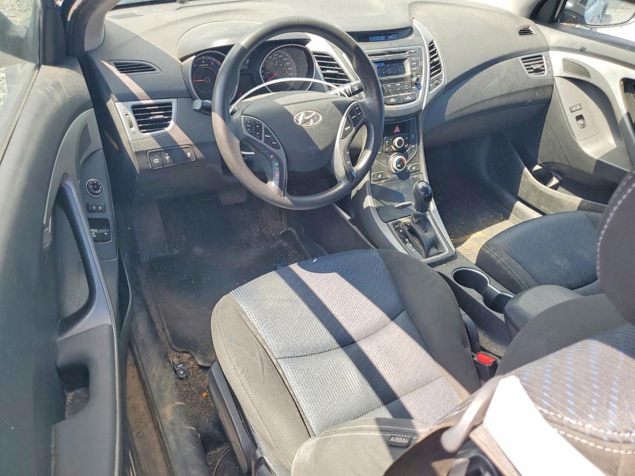 2014 Hyundai Elantra Coupe Base Blue vin: KMHDH6AH7EU027144