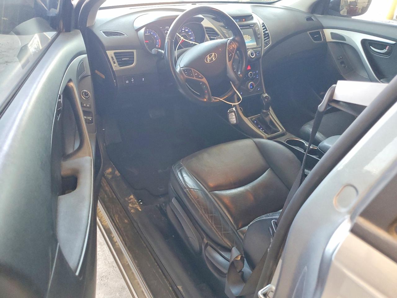 2014 Hyundai Elantra Coupe Base Gray vin: KMHDH6AH8EU026763