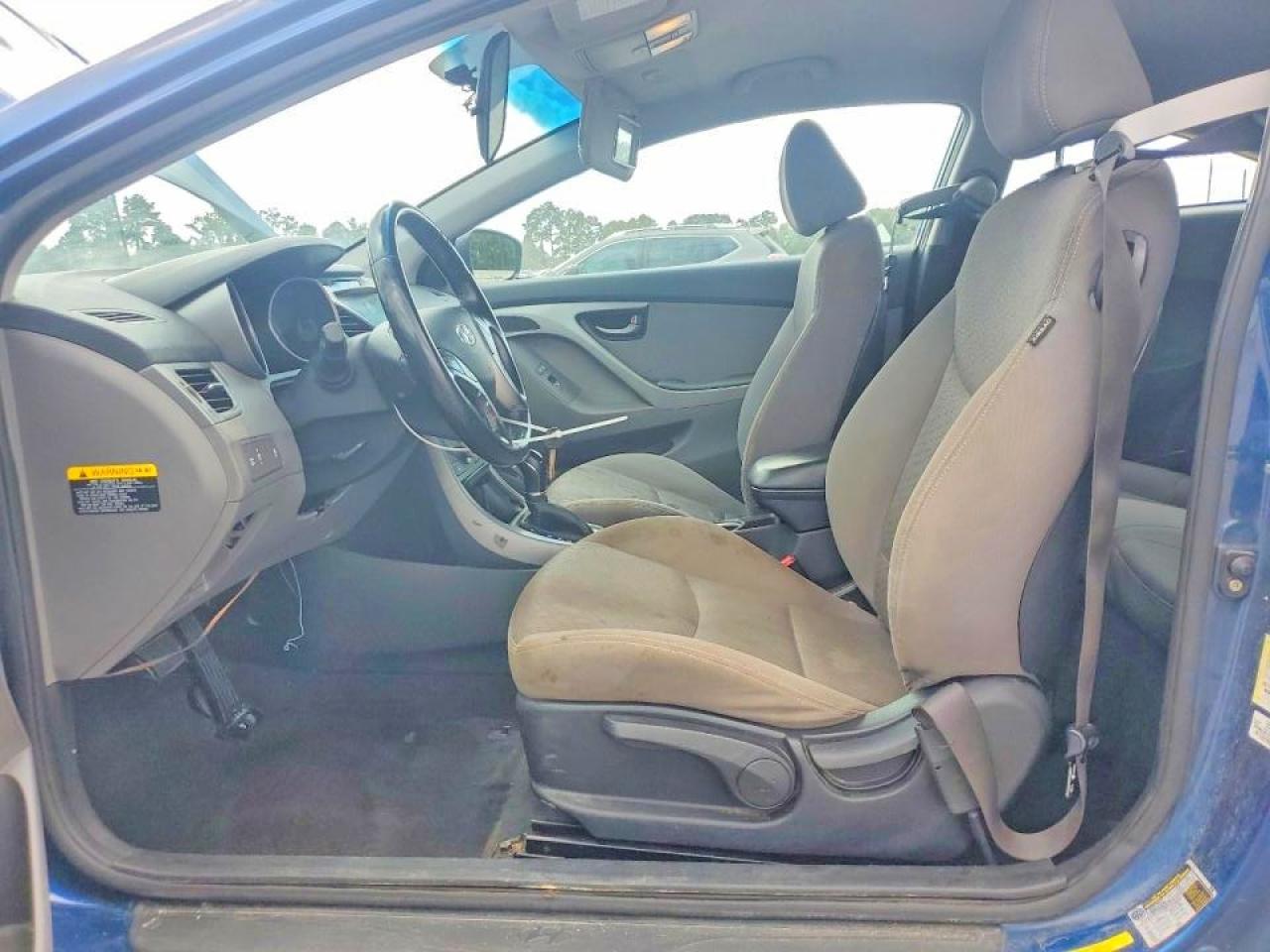 2014 Hyundai Elantra Coupe Base Blue vin: KMHDH6AH9EU024844