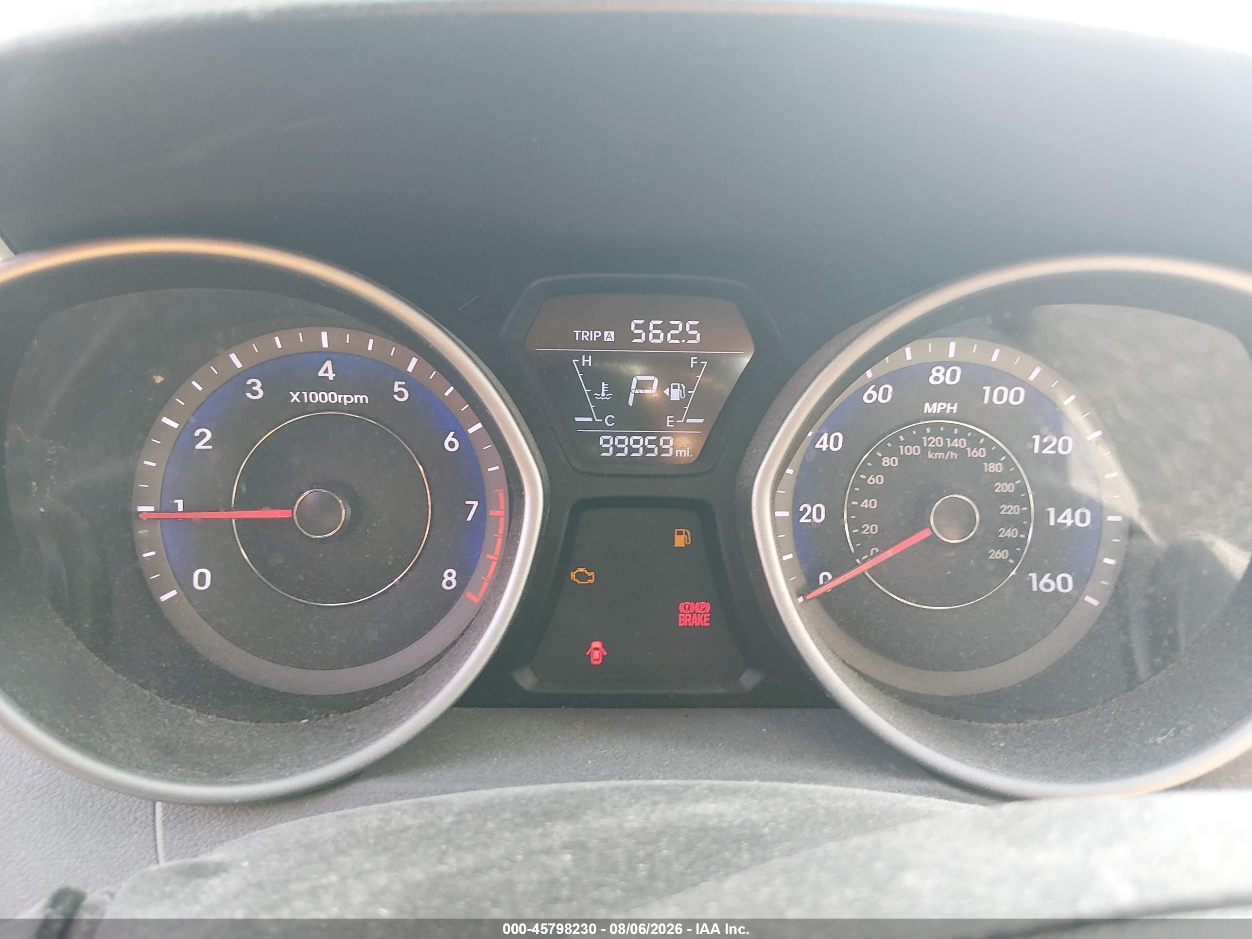 2014 Hyundai Elantra   Blue vin: KMHDH6AH9EU026271