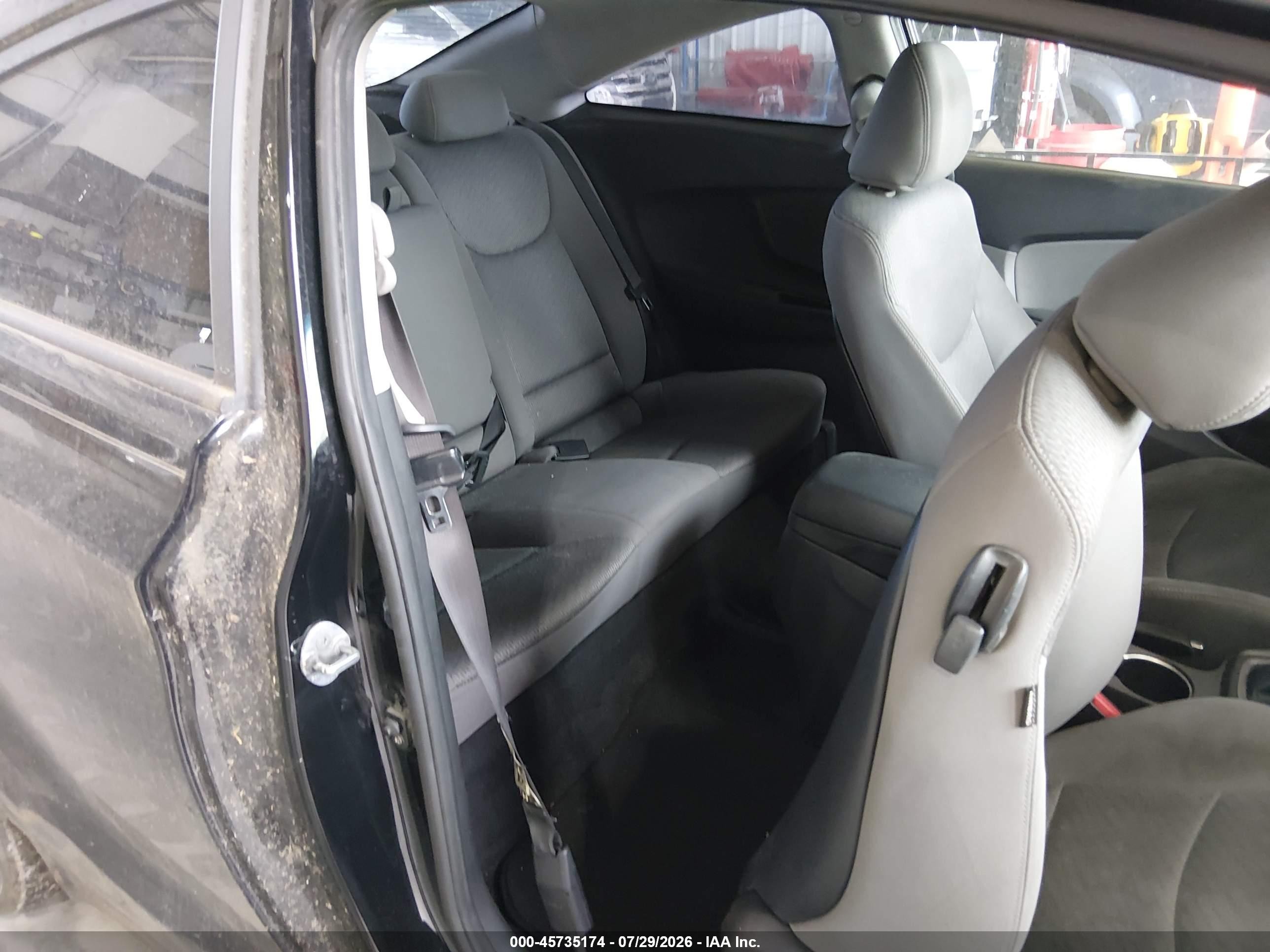 2014 Hyundai Elantra   Черный vin: KMHDH6AHXEU028952