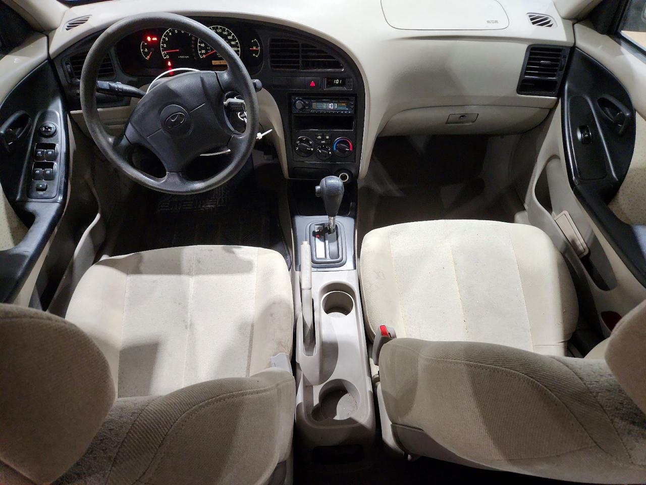 2001 Hyundai Elantra Gl Blue vin: KMHDM45D91U057876