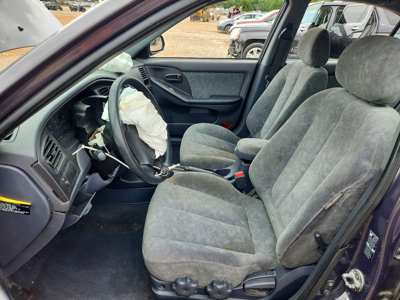 2003 Hyundai Elantra Gls Gray vin: KMHDN45D03U529513