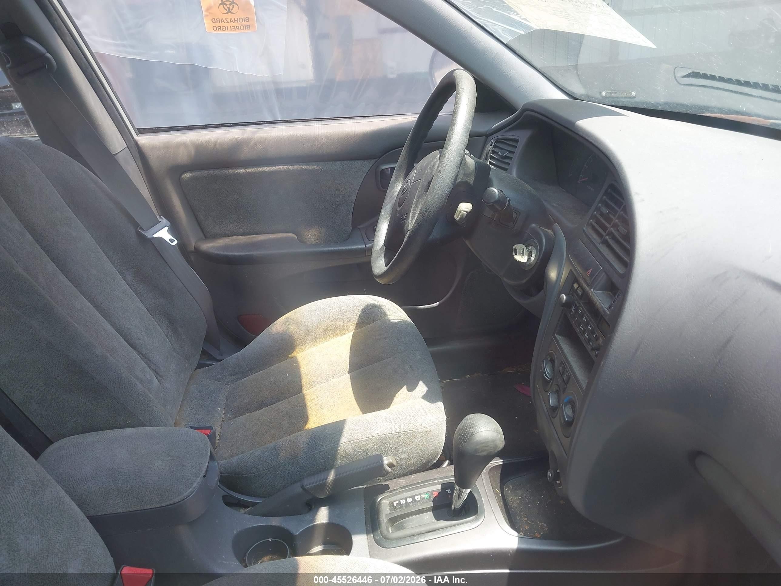 2003 Hyundai Elantra Gls/gt Серый vin: KMHDN45D03U621706