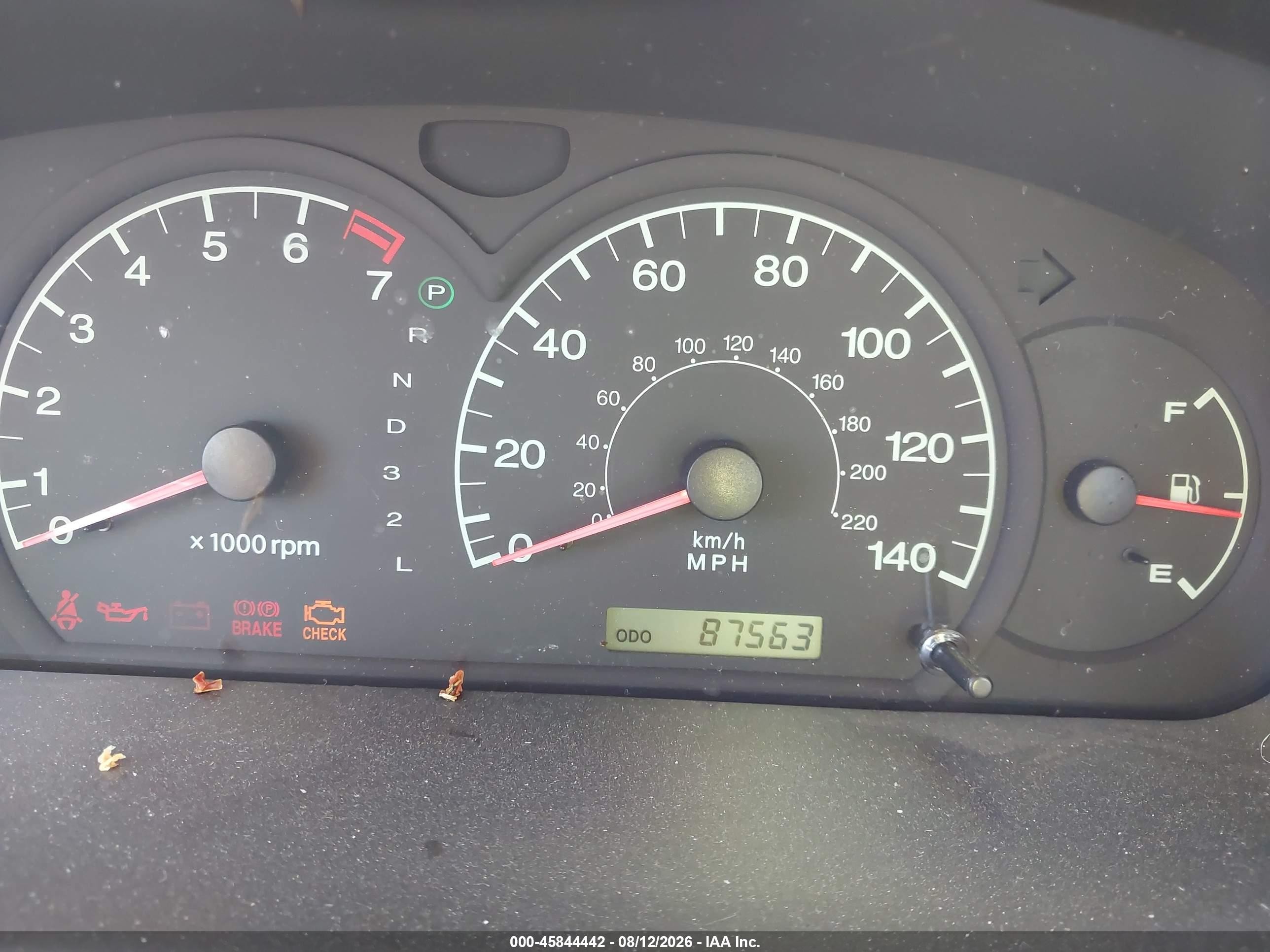 2001 Hyundai Elantra Gls Beige vin: KMHDN45D11U043953
