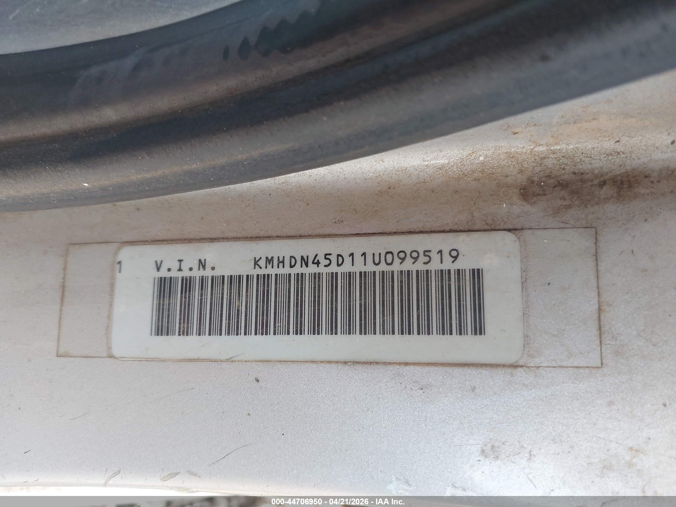 2001 Hyundai Elantra Gls Silver vin: KMHDN45D11U099519