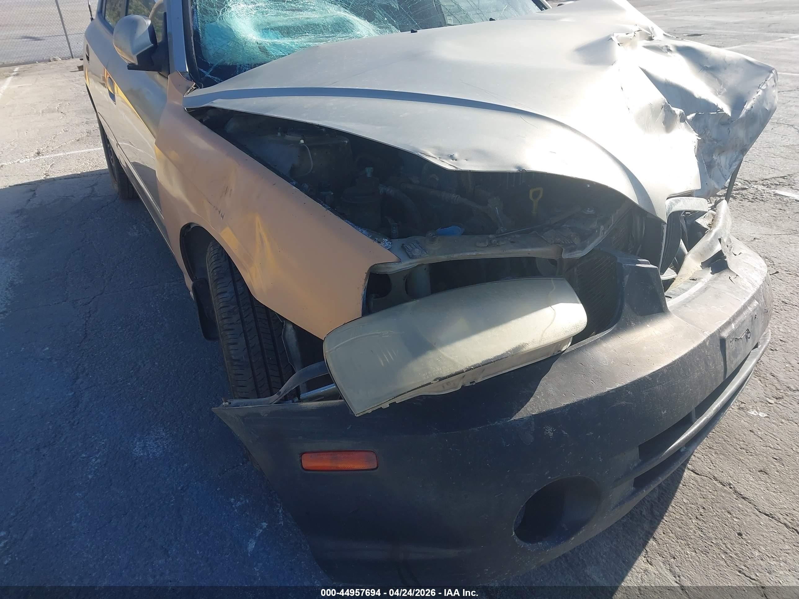 2001 Hyundai Elantra Gls Champagne vin: KMHDN45D11U182349