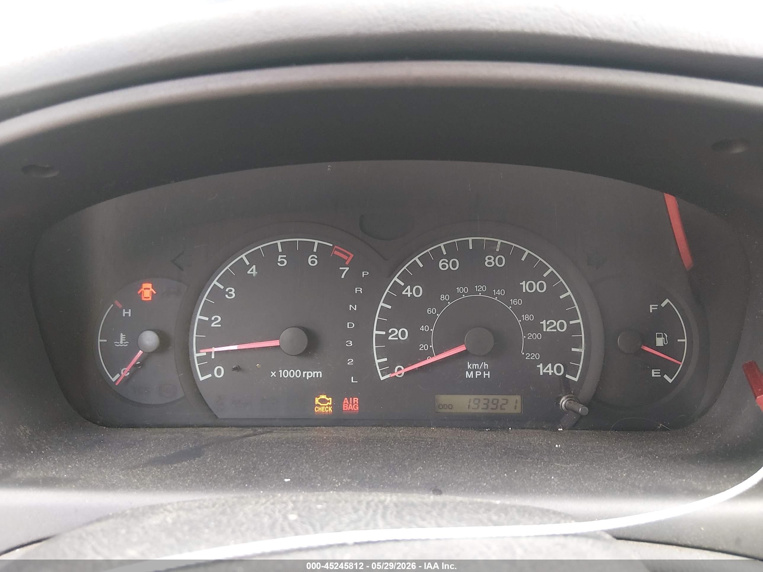 2002 Hyundai Elantra Gls Black vin: KMHDN45D12U315743