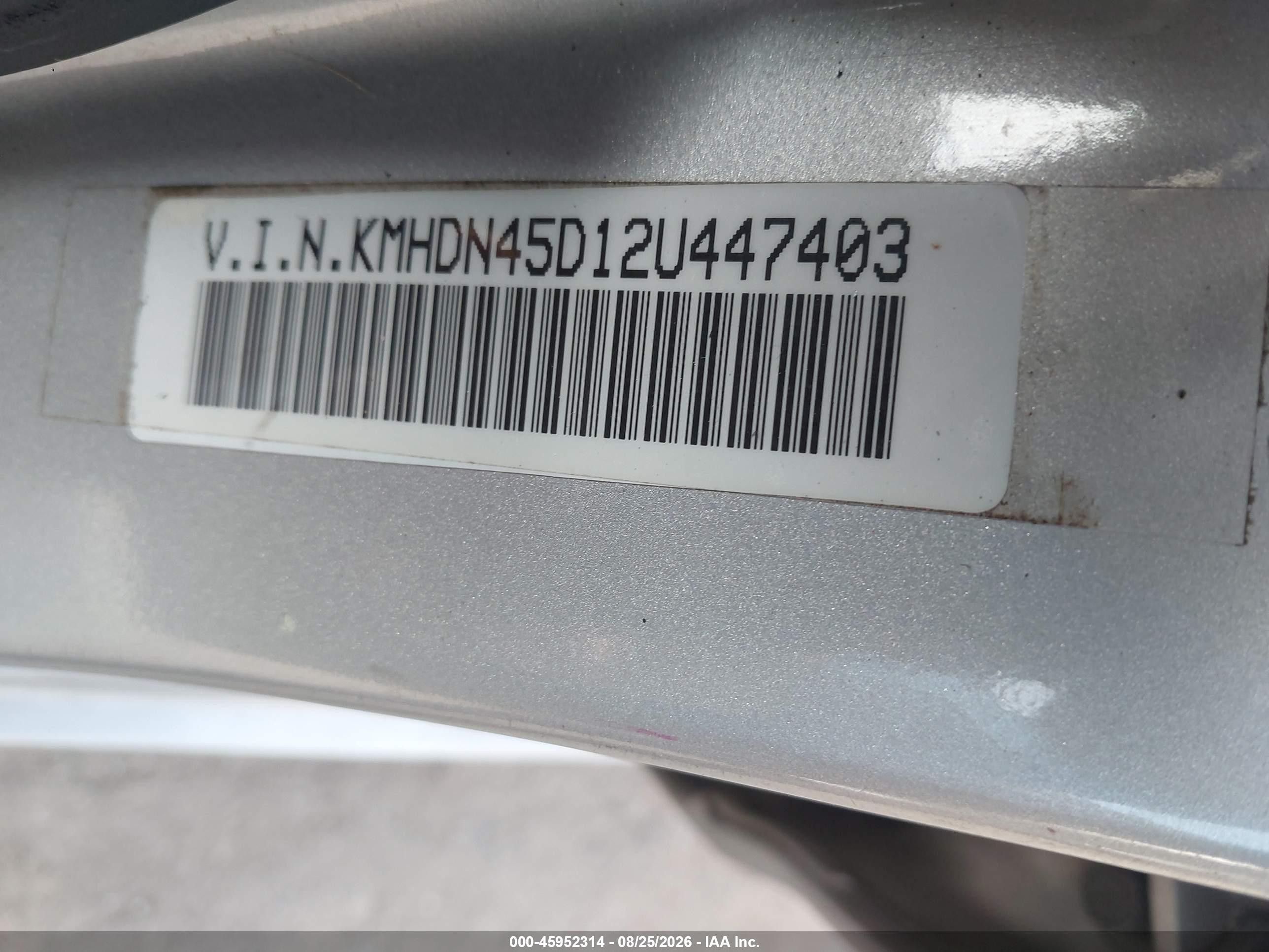 2002 Hyundai Elantra Gls Gray vin: KMHDN45D12U447403