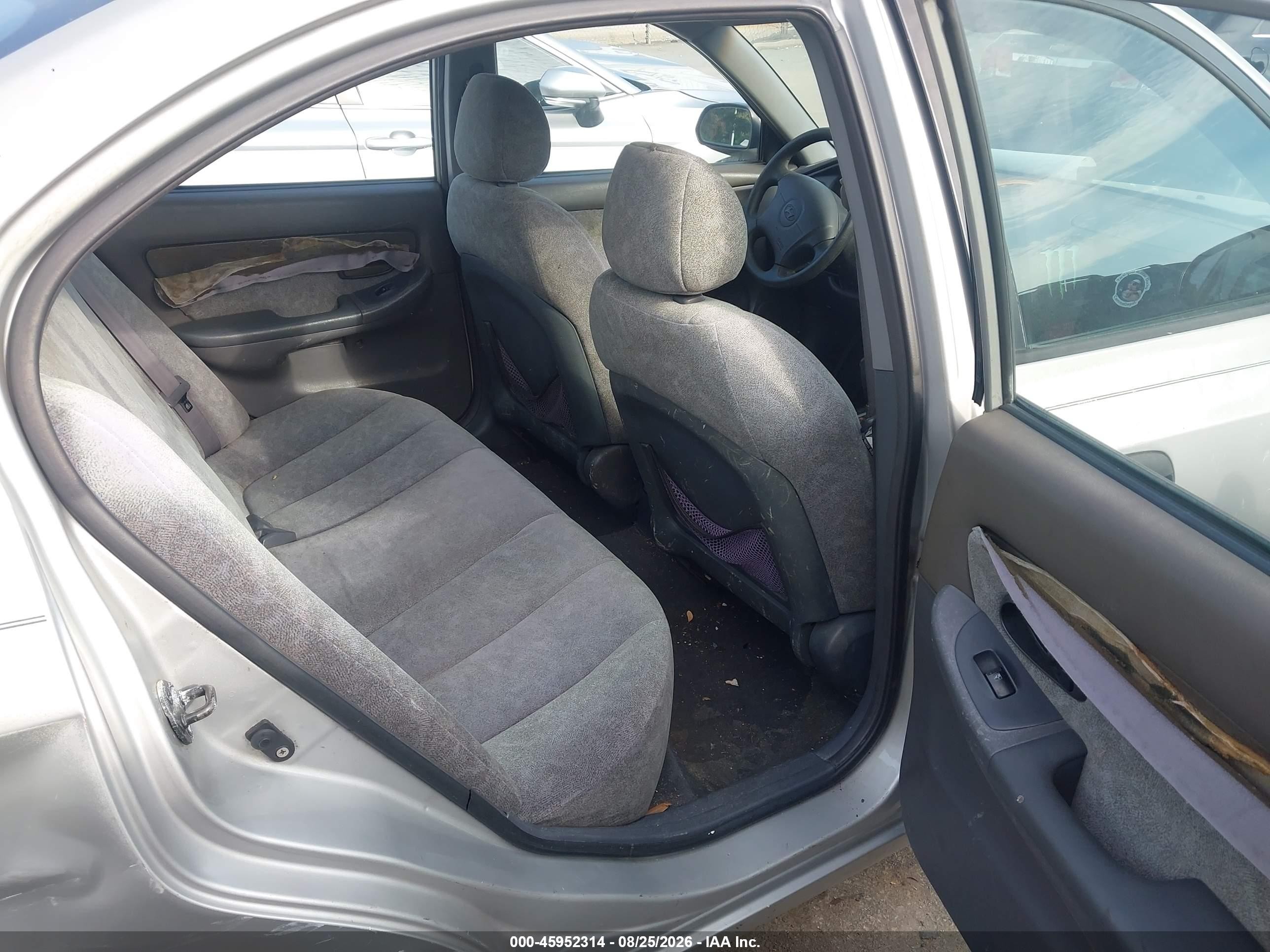 2002 Hyundai Elantra Gls Gray vin: KMHDN45D12U447403