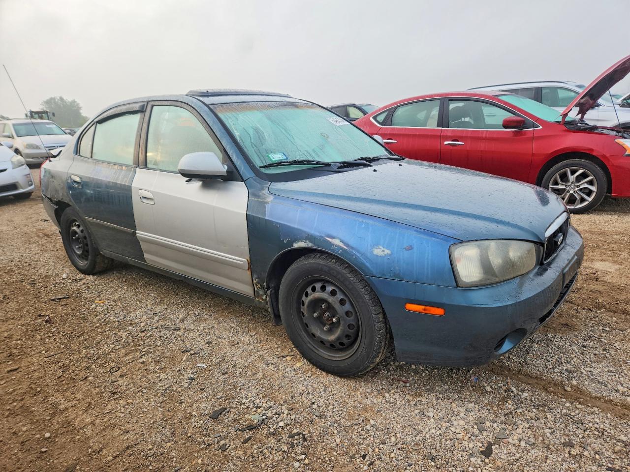 2003 Hyundai Elantra Gls Teal vin: KMHDN45D13U523929