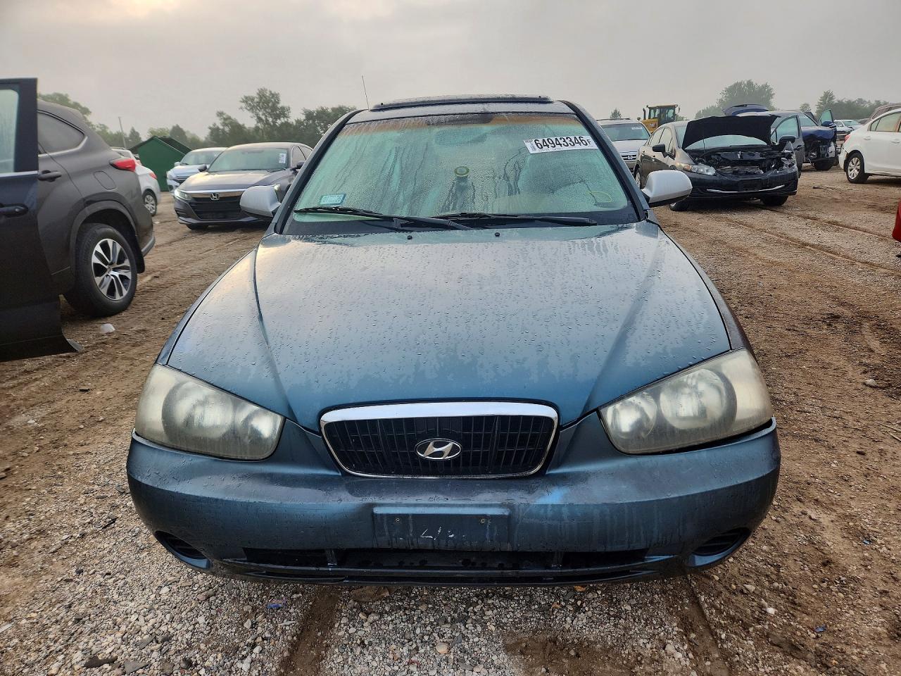 2003 Hyundai Elantra Gls Teal vin: KMHDN45D13U523929