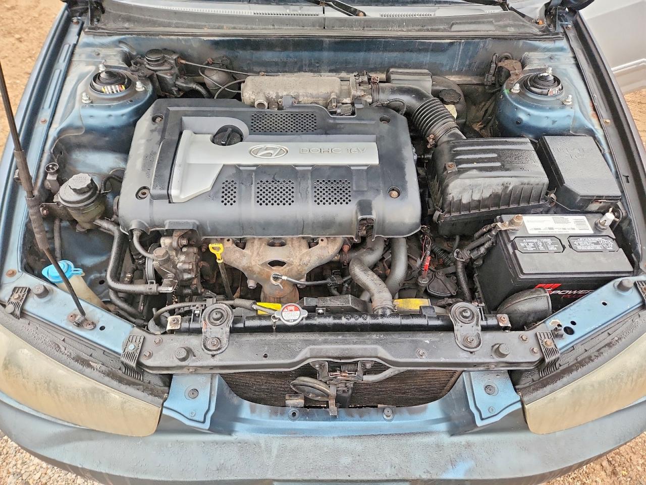 2003 Hyundai Elantra Gls Teal vin: KMHDN45D13U523929