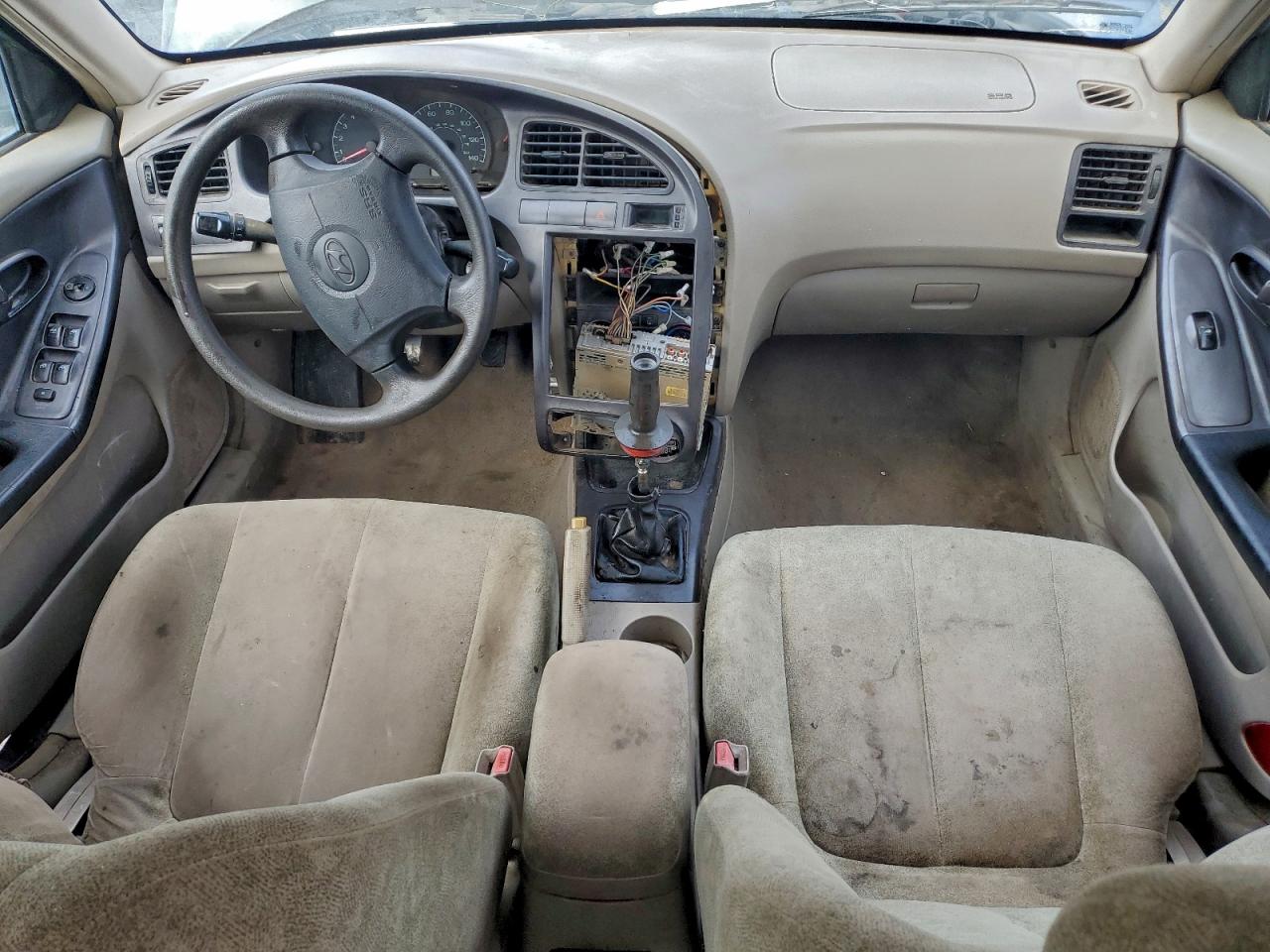 2001 Hyundai Elantra Gls Green vin: KMHDN45D21U205380