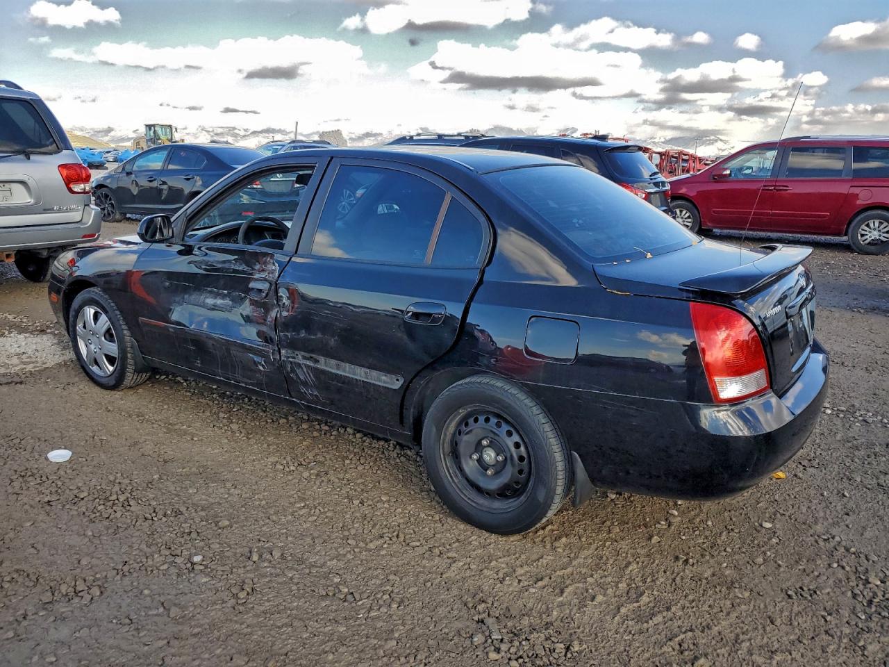 2002 Hyundai Elantra Gls Черный vin: KMHDN45D22U297284