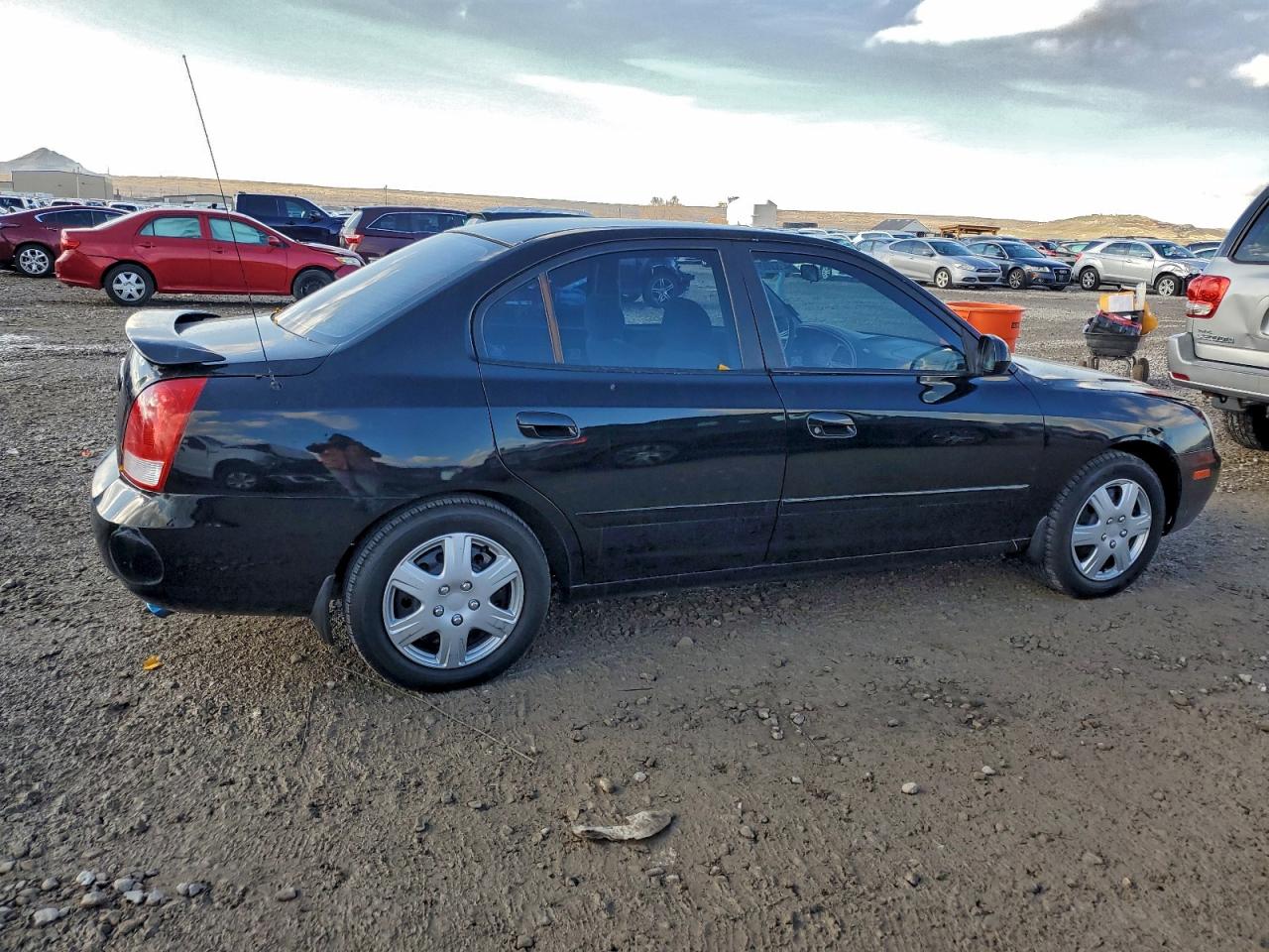 2002 Hyundai Elantra Gls Черный vin: KMHDN45D22U297284
