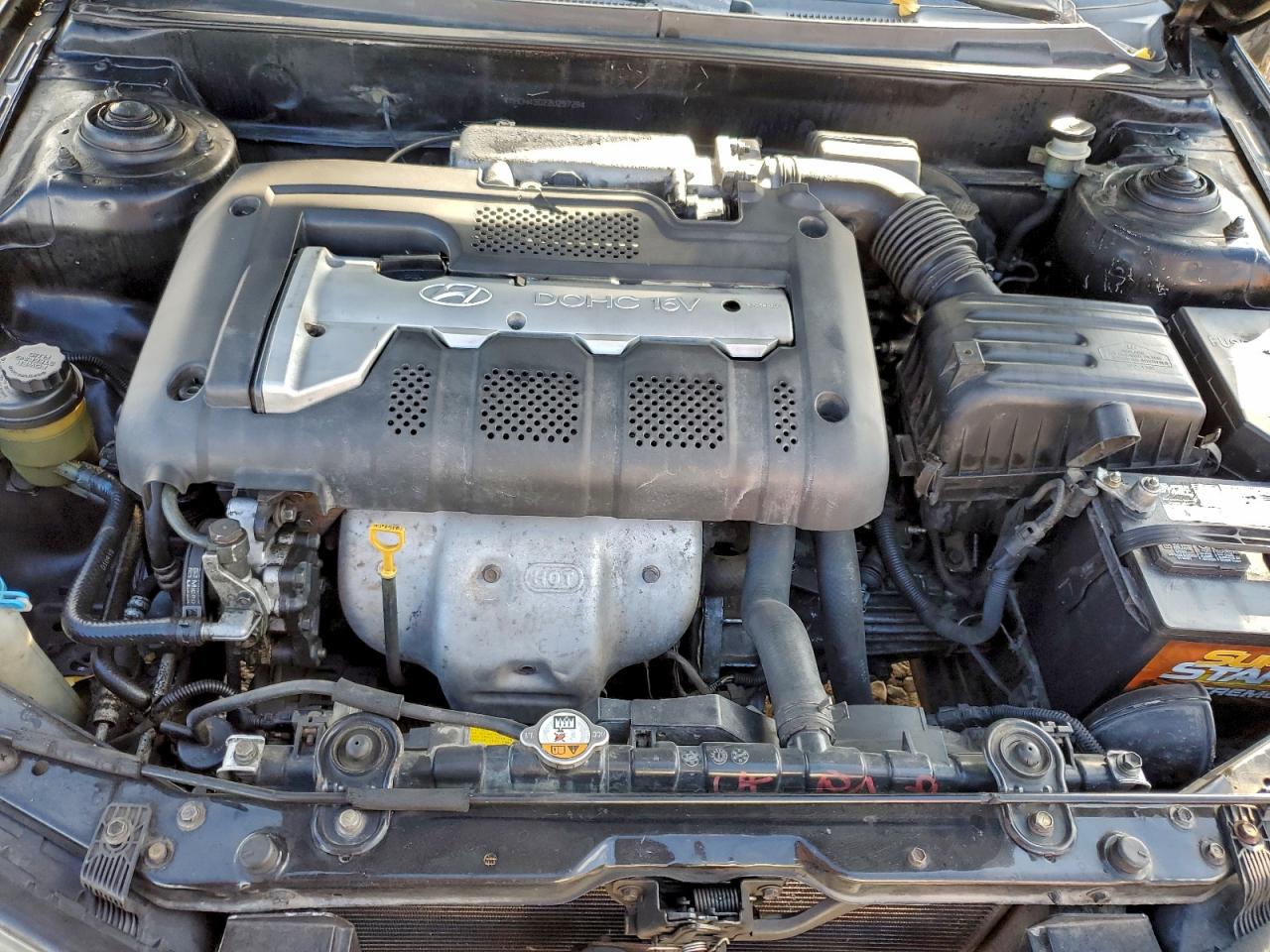 2002 Hyundai Elantra Gls Черный vin: KMHDN45D22U297284