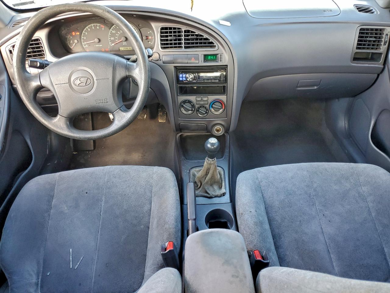 2002 Hyundai Elantra Gls Черный vin: KMHDN45D22U297284