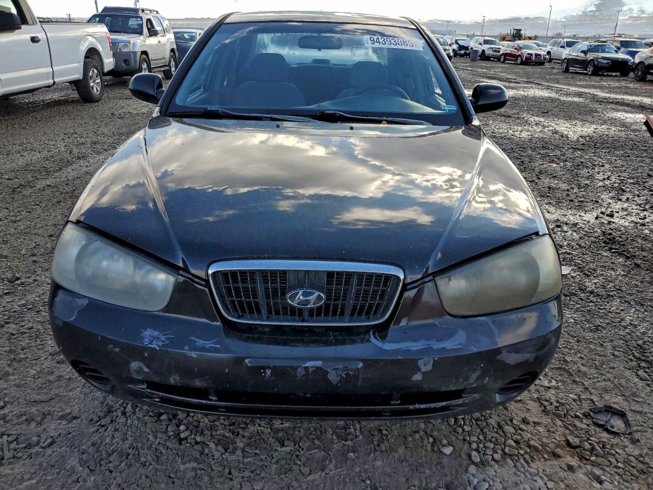 2002 Hyundai Elantra Gls Черный vin: KMHDN45D22U297284