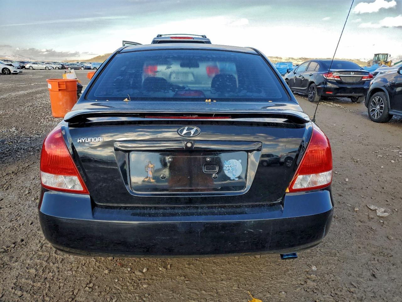 2002 Hyundai Elantra Gls Черный vin: KMHDN45D22U297284