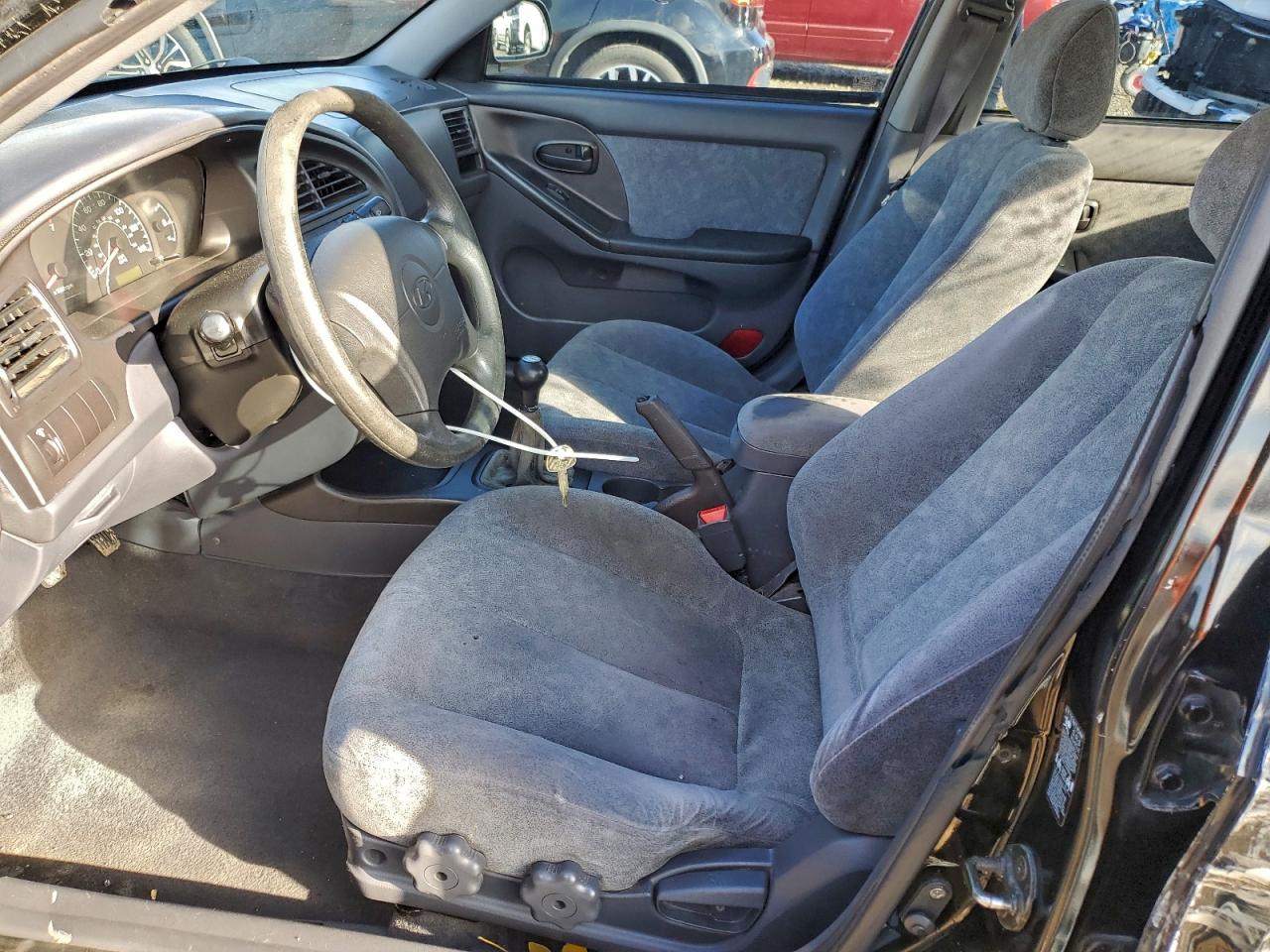 2002 Hyundai Elantra Gls Черный vin: KMHDN45D22U297284