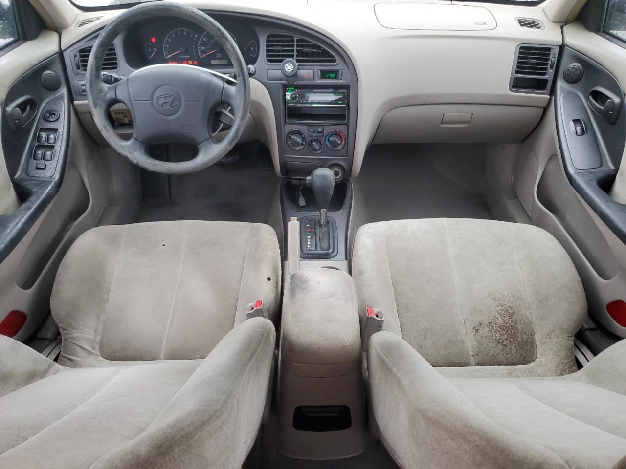 2002 Hyundai Elantra Gls Beige vin: KMHDN45D22U455123