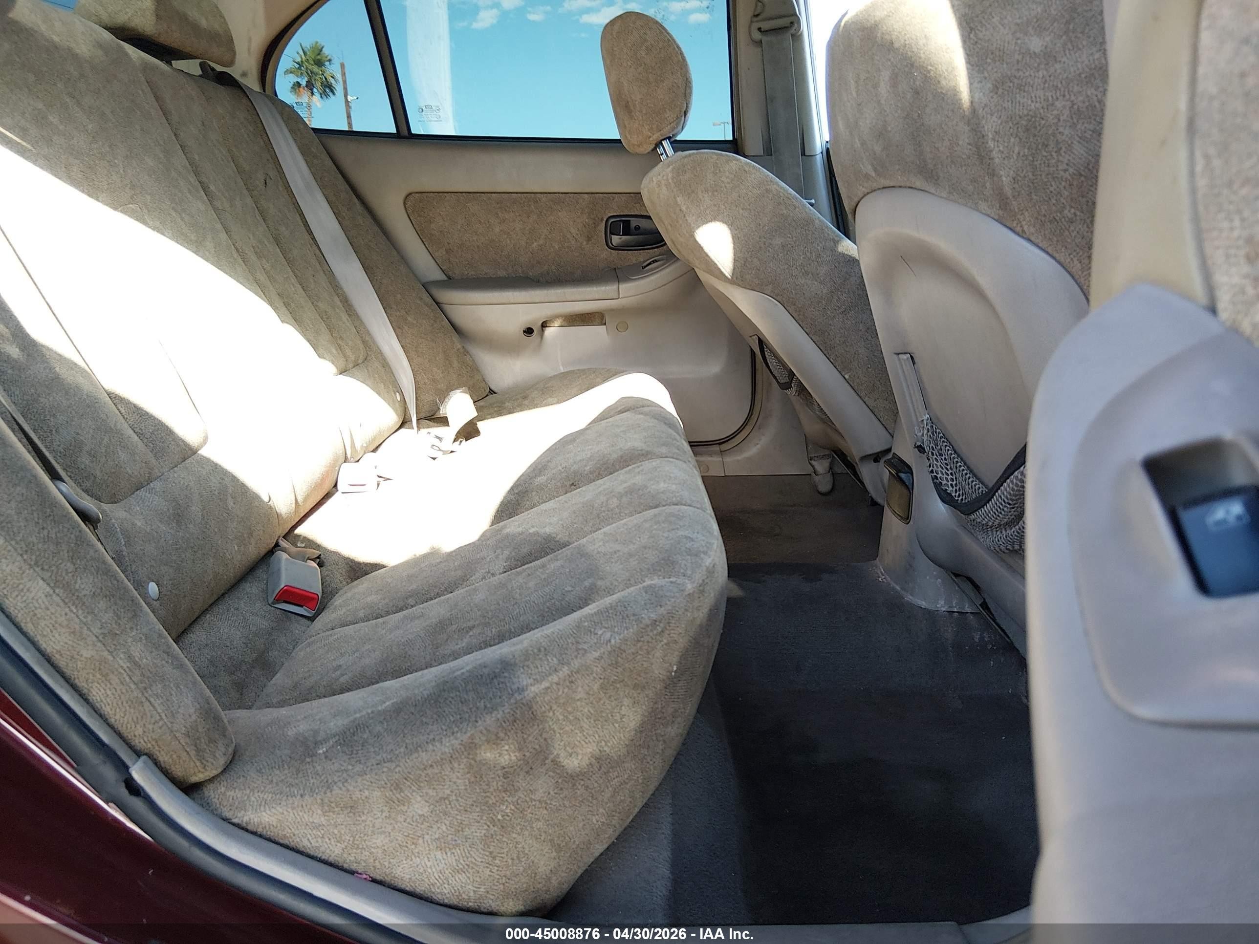 2001 Hyundai Elantra Gls Red vin: KMHDN45D31U176035