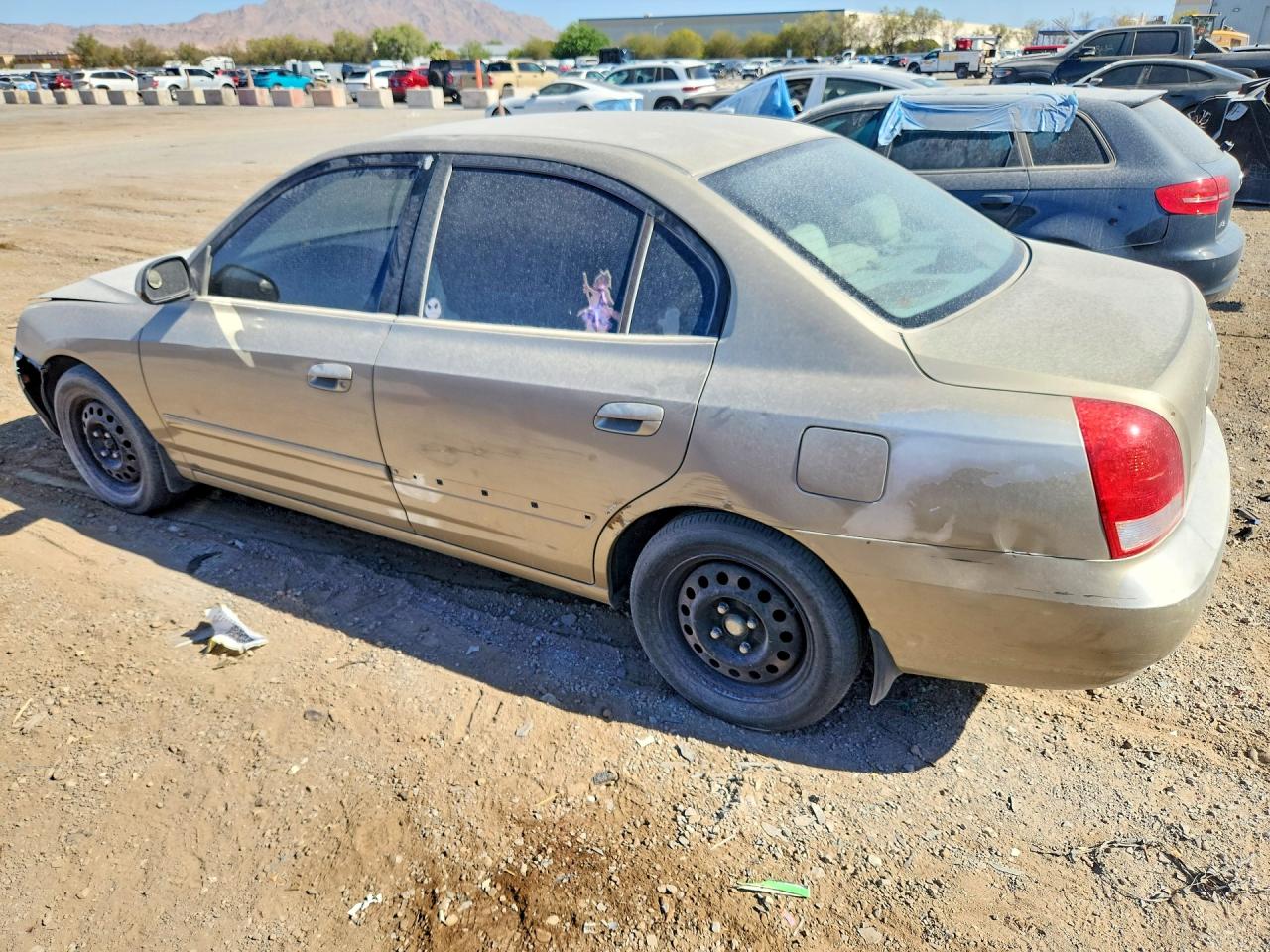 2001 Hyundai Elantra Gls White vin: KMHDN45D41U222861