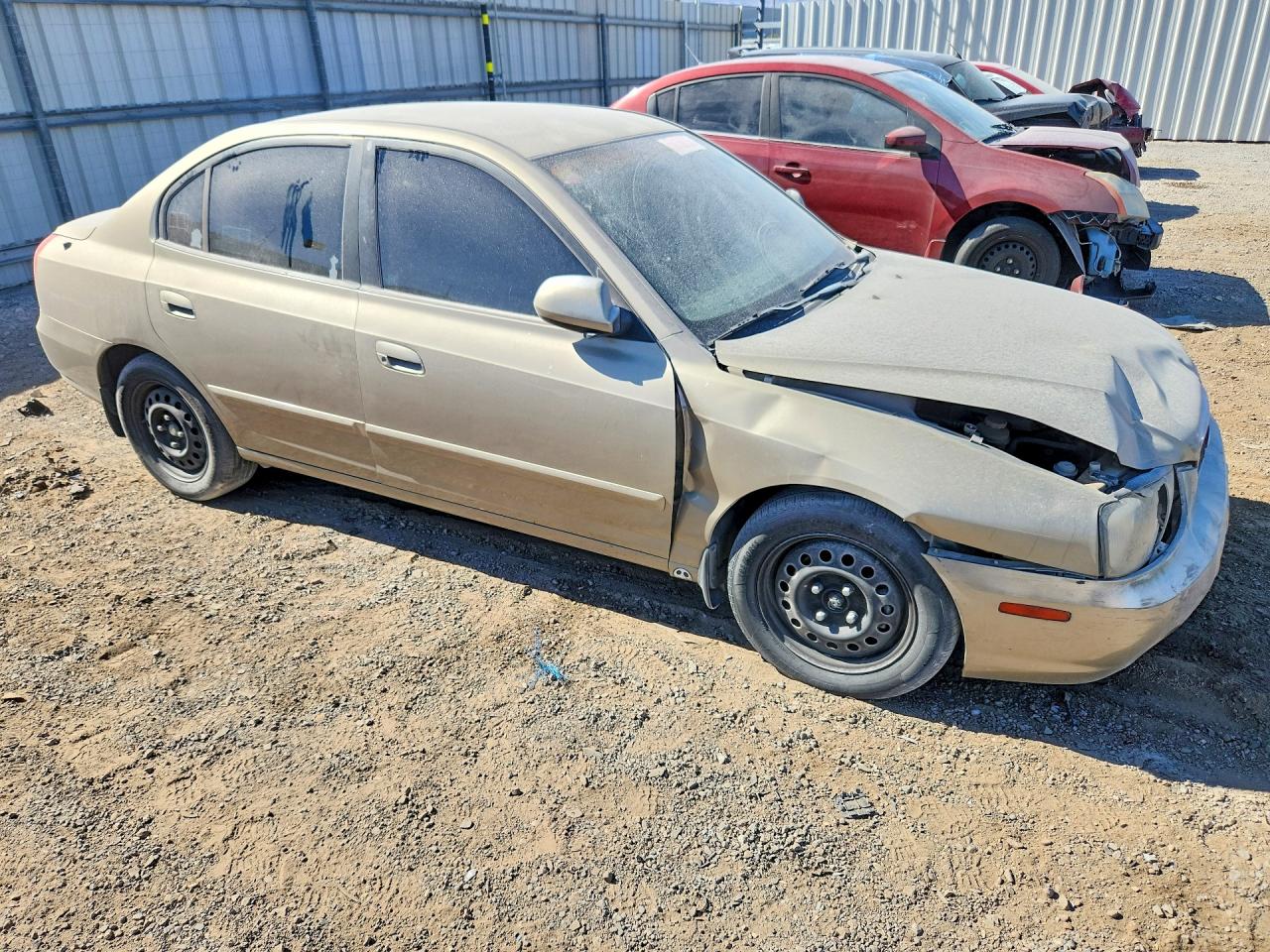 2001 Hyundai Elantra Gls White vin: KMHDN45D41U222861