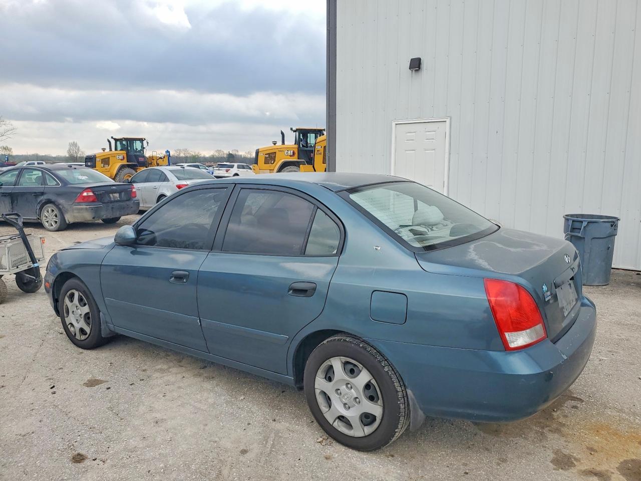 2002 Hyundai Elantra Gls Green vin: KMHDN45D42U422186
