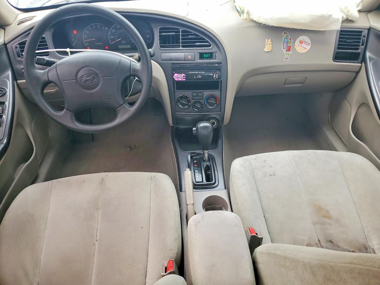 2002 Hyundai Elantra Gls Green vin: KMHDN45D42U422186