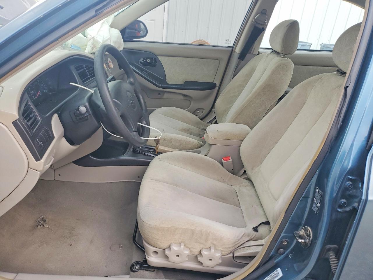 2002 Hyundai Elantra Gls Green vin: KMHDN45D42U422186