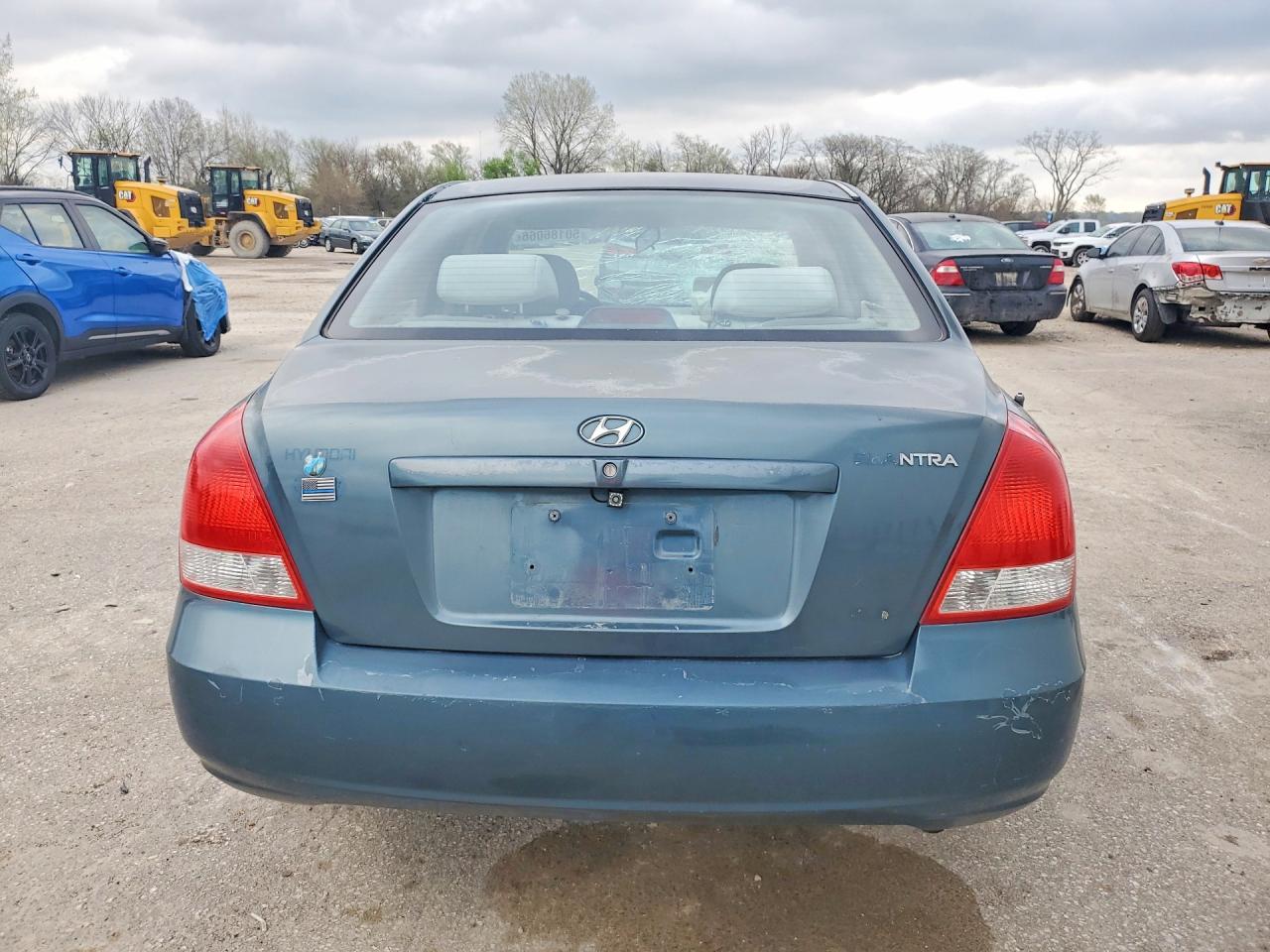 2002 Hyundai Elantra Gls Green vin: KMHDN45D42U422186