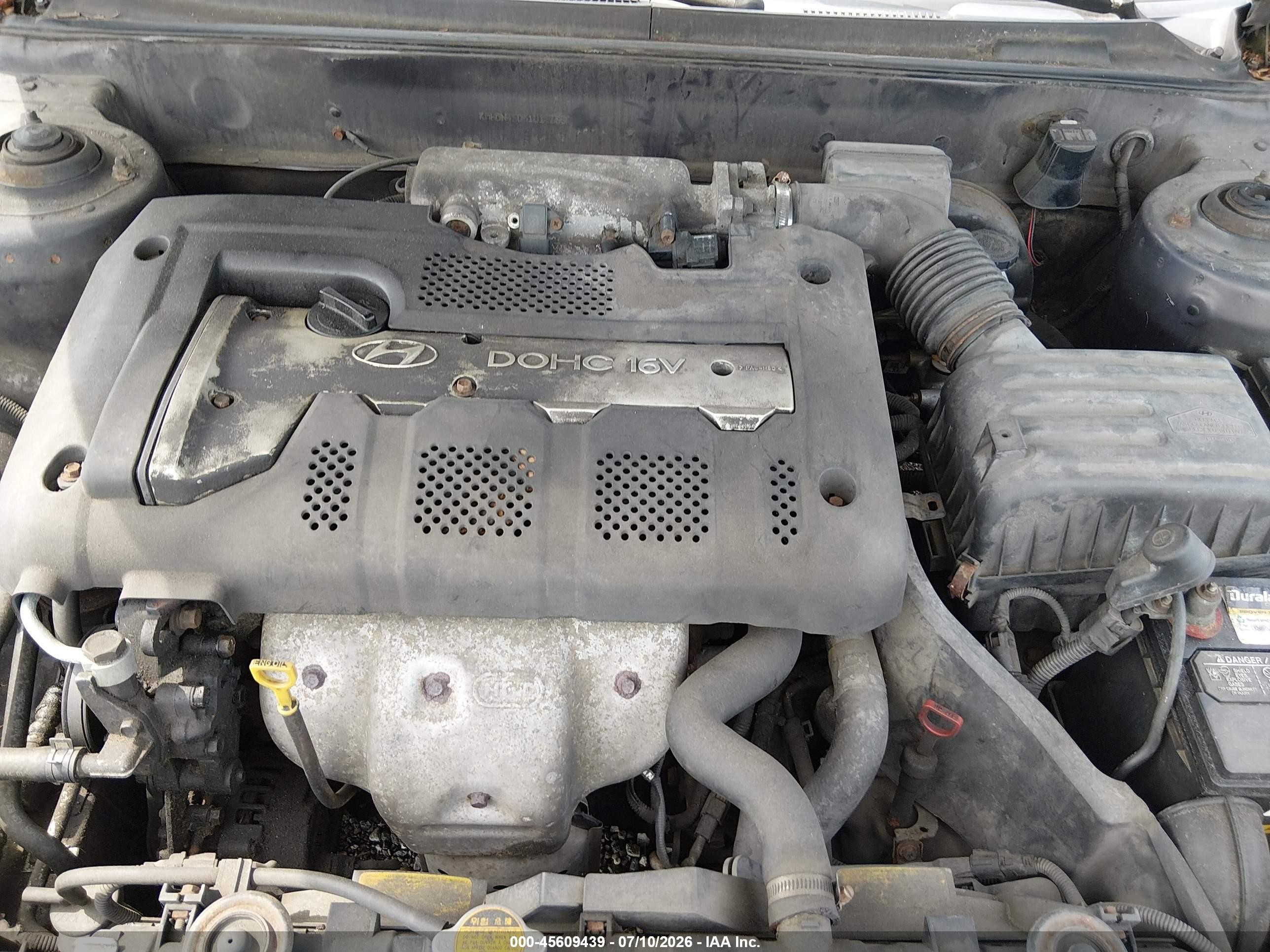 2001 Hyundai Elantra Gls Gray vin: KMHDN45D51U152660