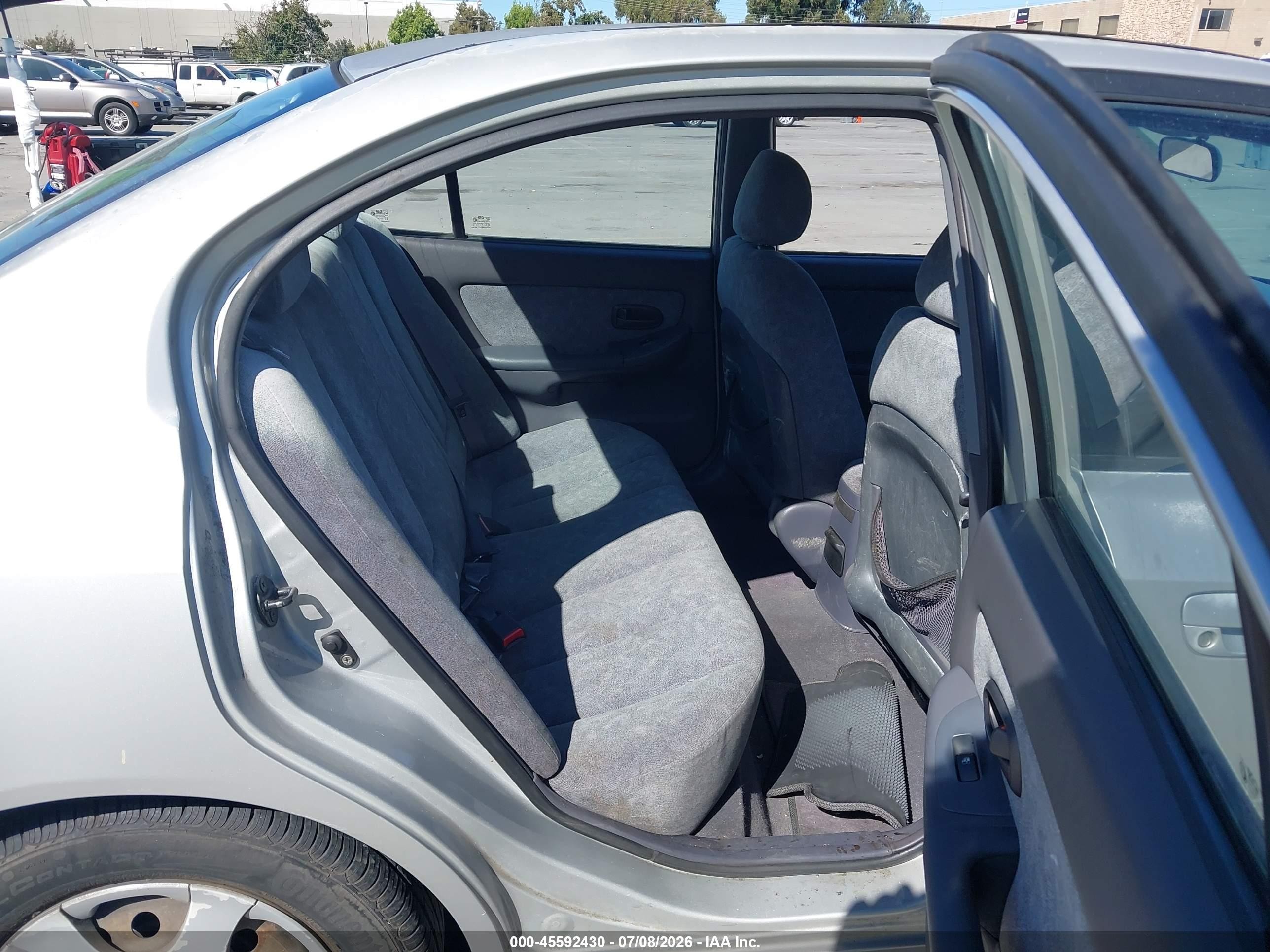 2002 Hyundai Elantra Gls Gray vin: KMHDN45D52U251061