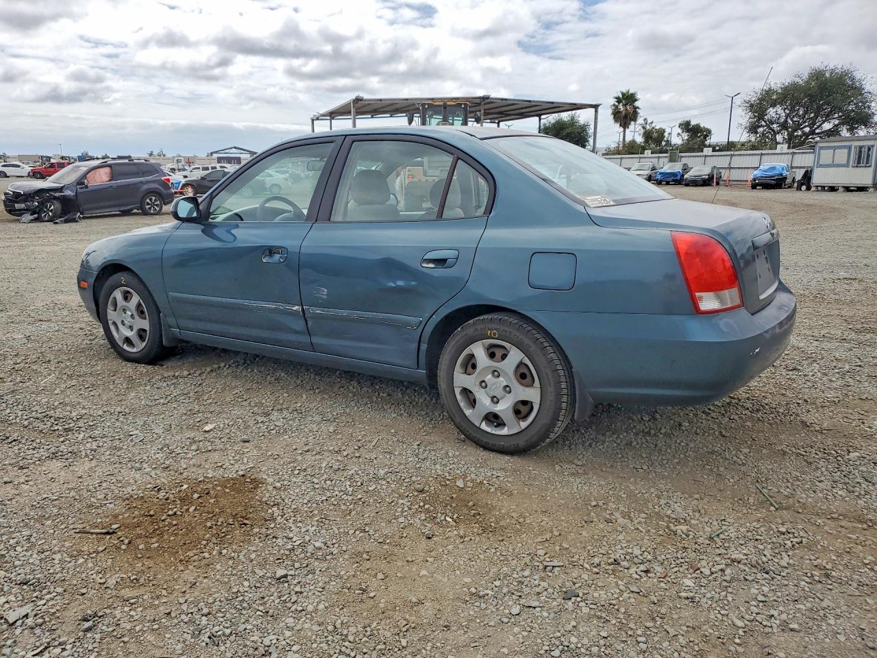 2002 Hyundai Elantra Gls Blue vin: KMHDN45D52U387528