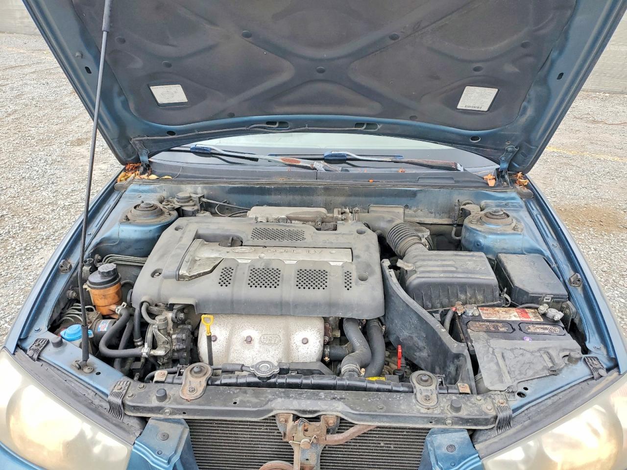 2002 Hyundai Elantra Gls Blue vin: KMHDN45D52U387528
