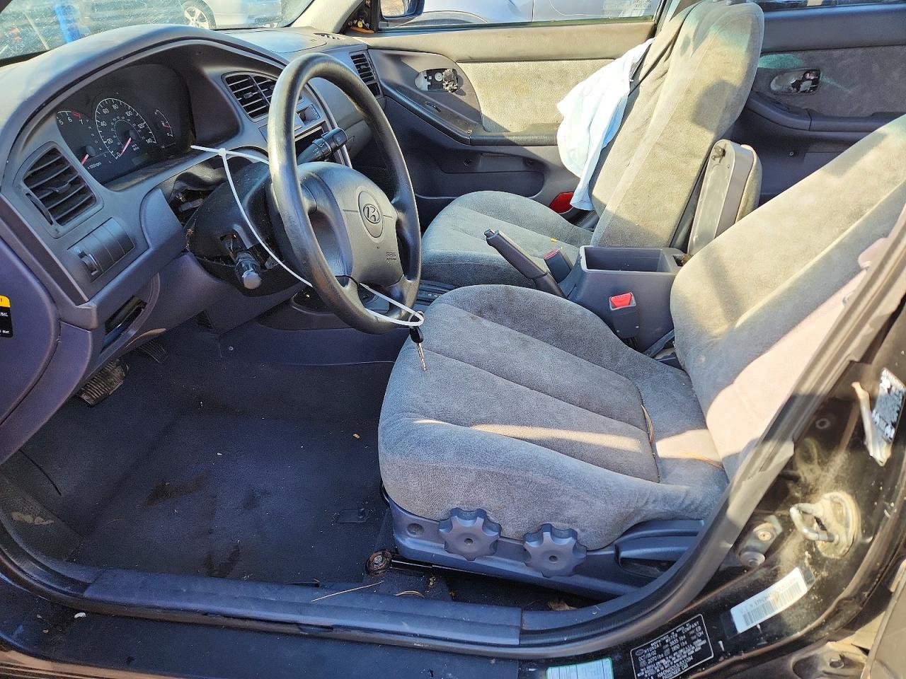 2003 Hyundai Elantra Gls Black vin: KMHDN45D53U531094