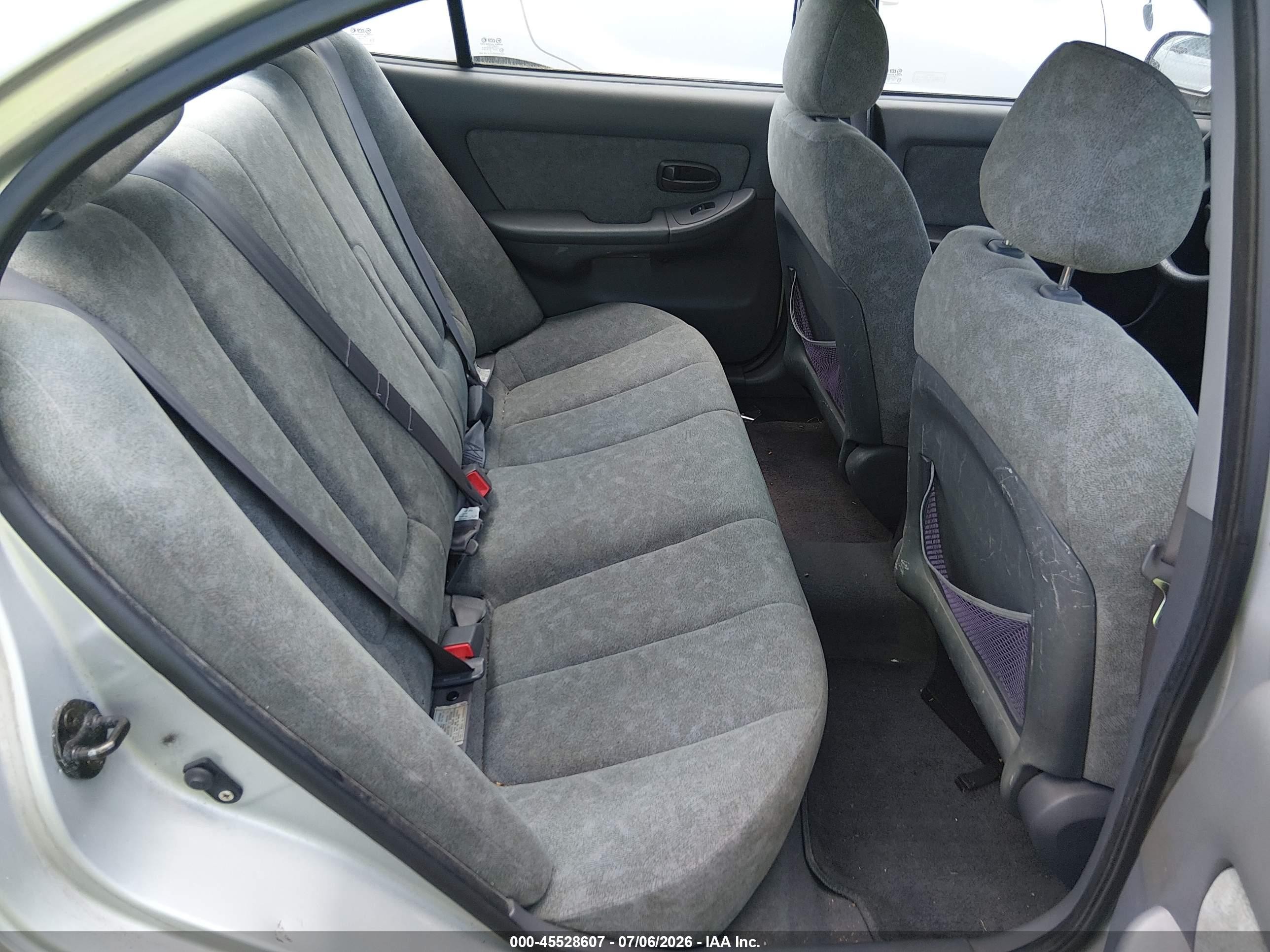 2003 Hyundai Elantra Gls/gt Серый vin: KMHDN45D53U554925