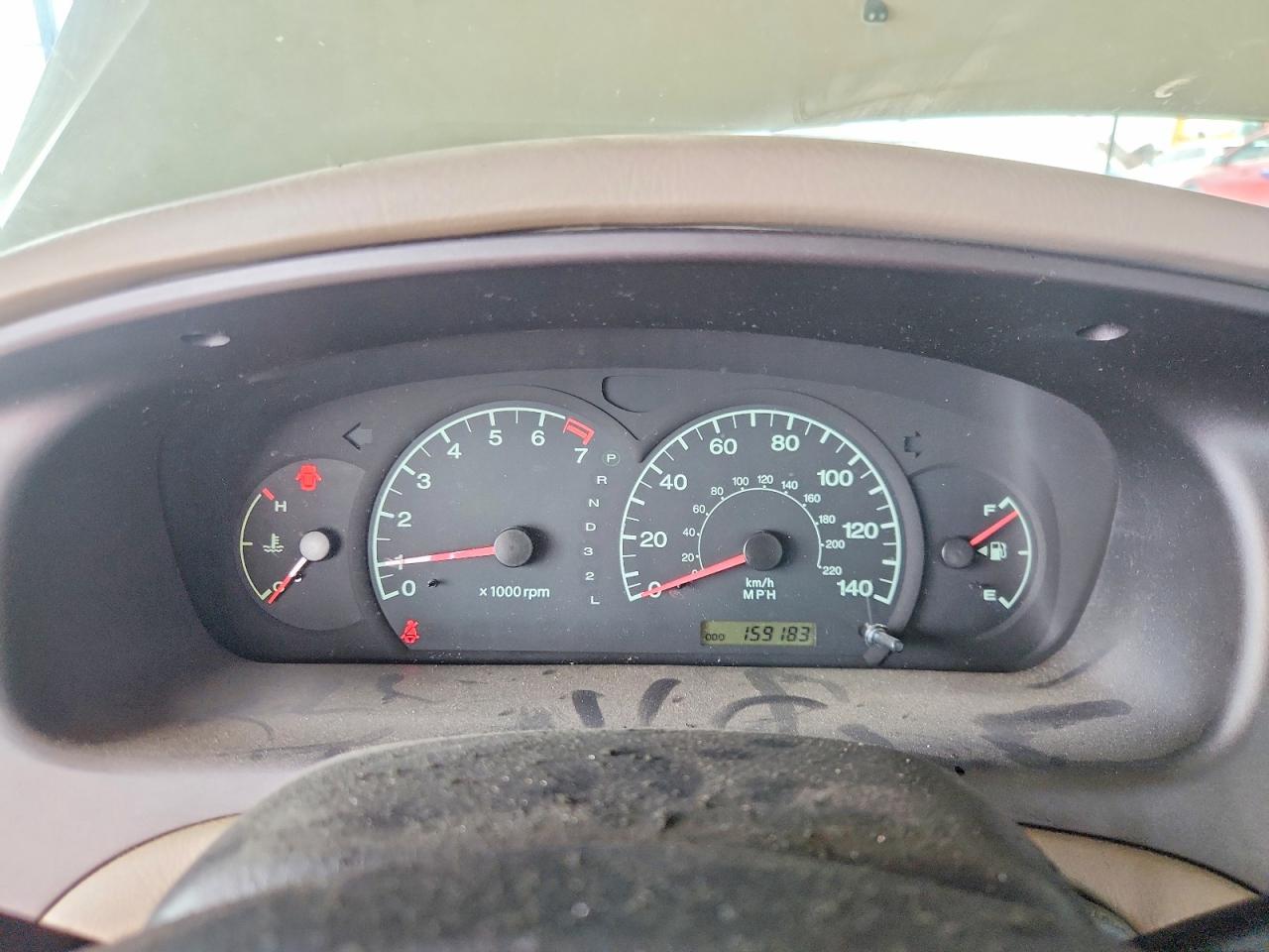 2003 Hyundai Elantra Gls Beige vin: KMHDN45D53U675437