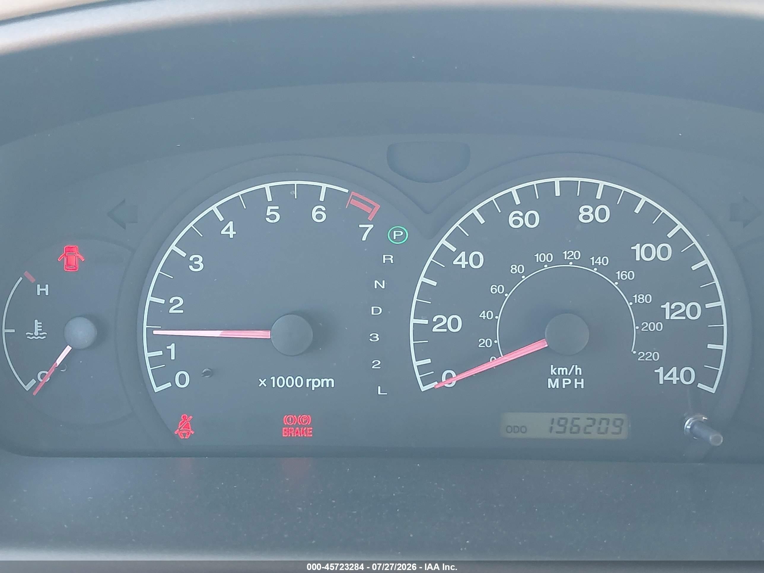 2001 Hyundai Elantra Gls Burgundy vin: KMHDN45D61U160895
