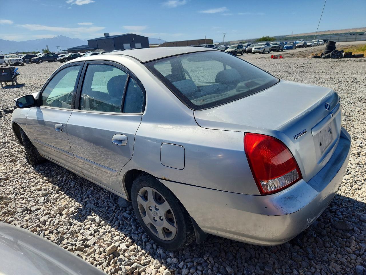 2003 Hyundai Elantra Gls Серебряный vin: KMHDN45D63U503420