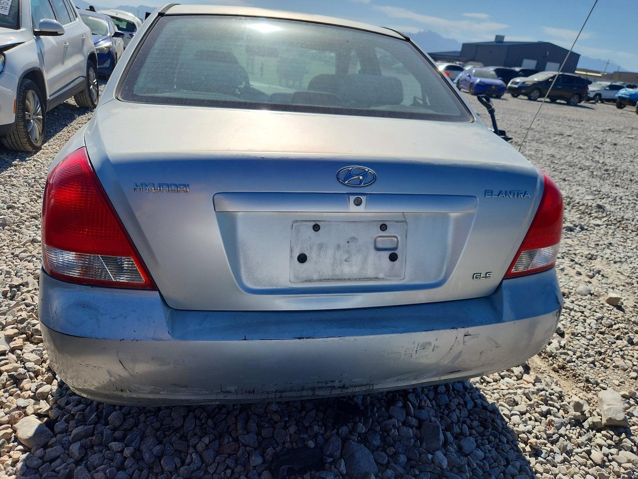 2003 Hyundai Elantra Gls Серебряный vin: KMHDN45D63U503420