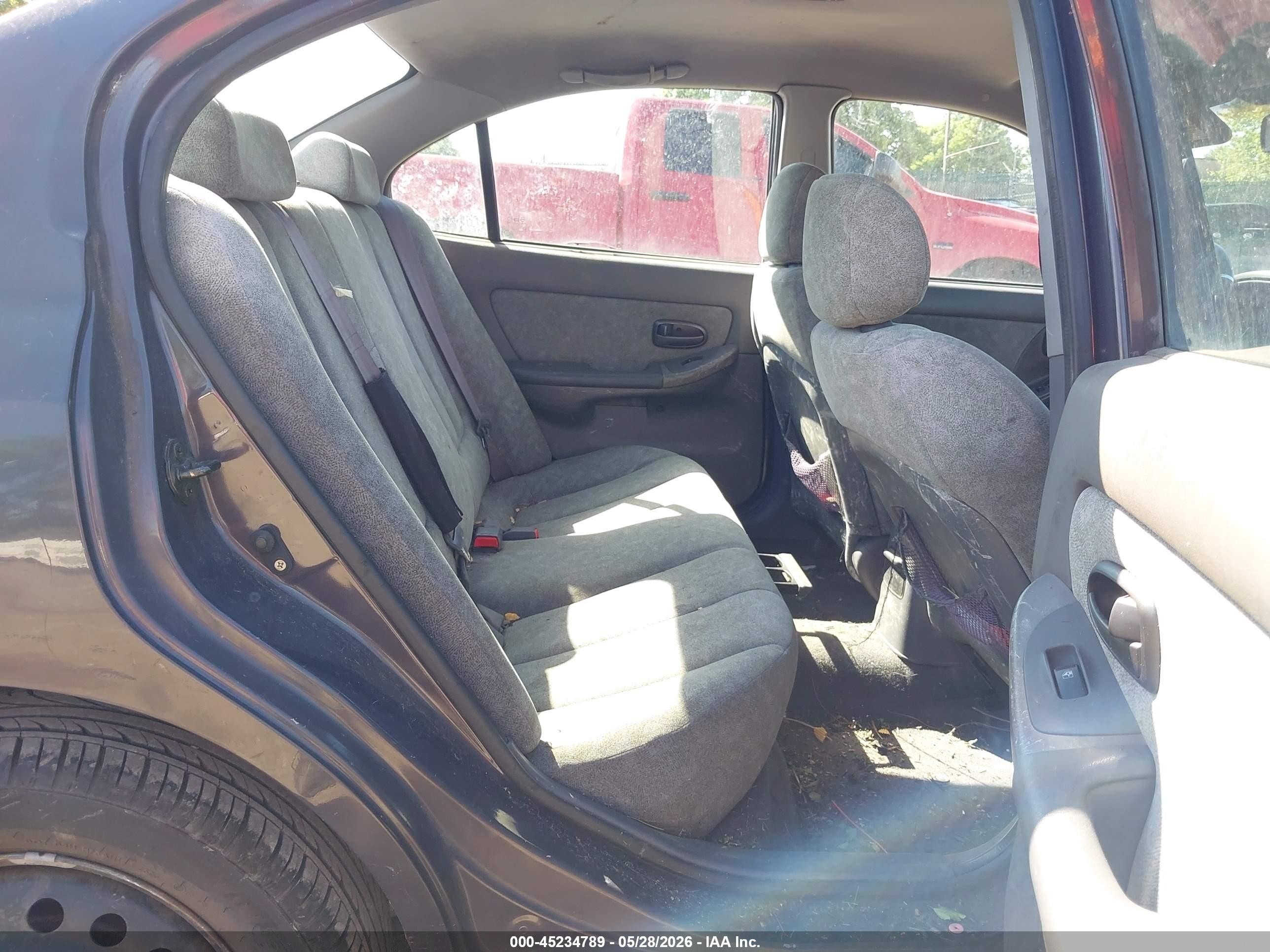 2003 Hyundai Elantra Gls/gt Black vin: KMHDN45D73U604661