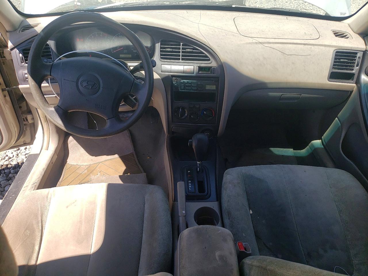 2001 Hyundai Elantra Gls Gold vin: KMHDN45D81U091224