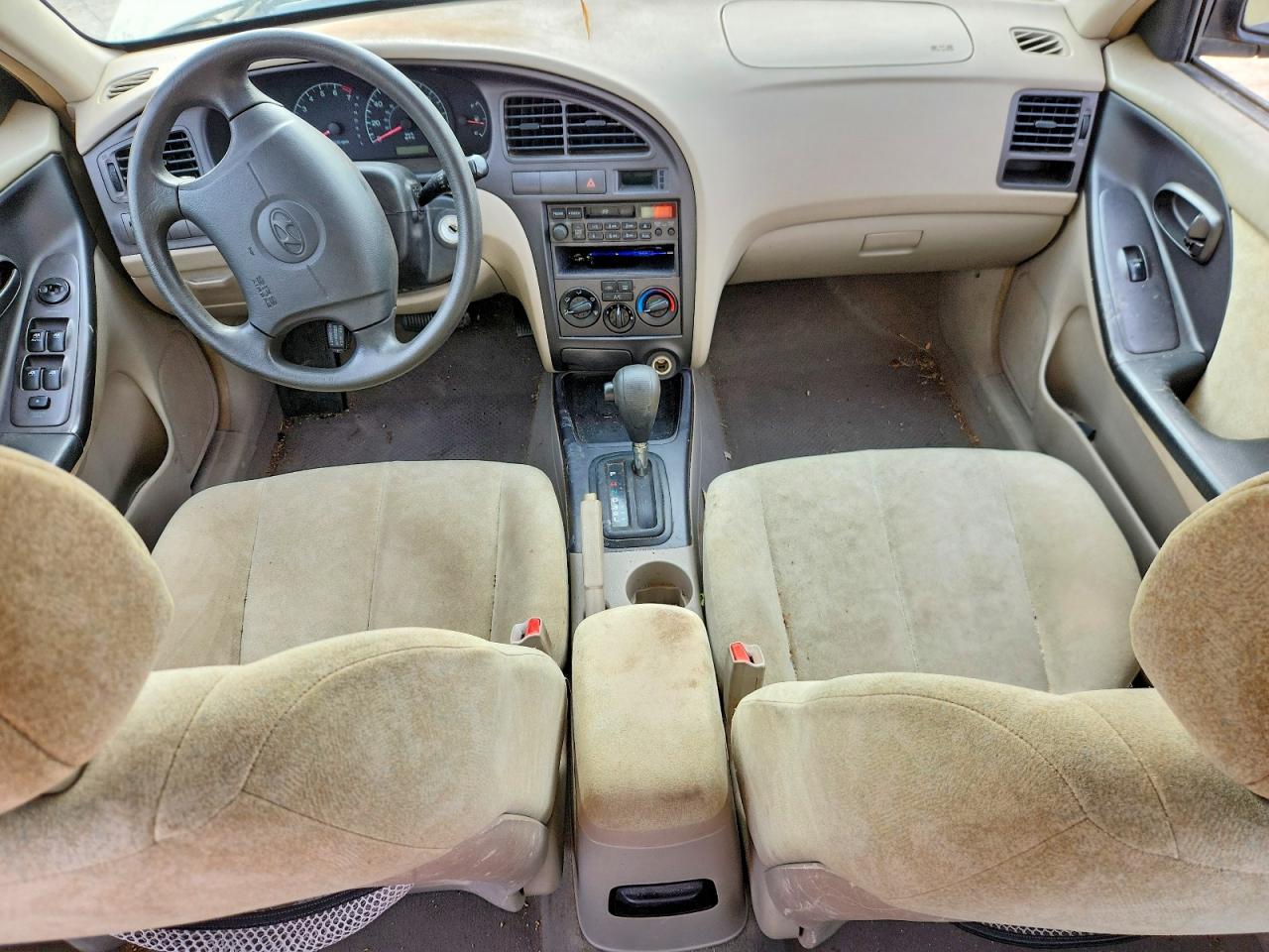 2003 Hyundai Elantra Gls Tan vin: KMHDN45D83U473840