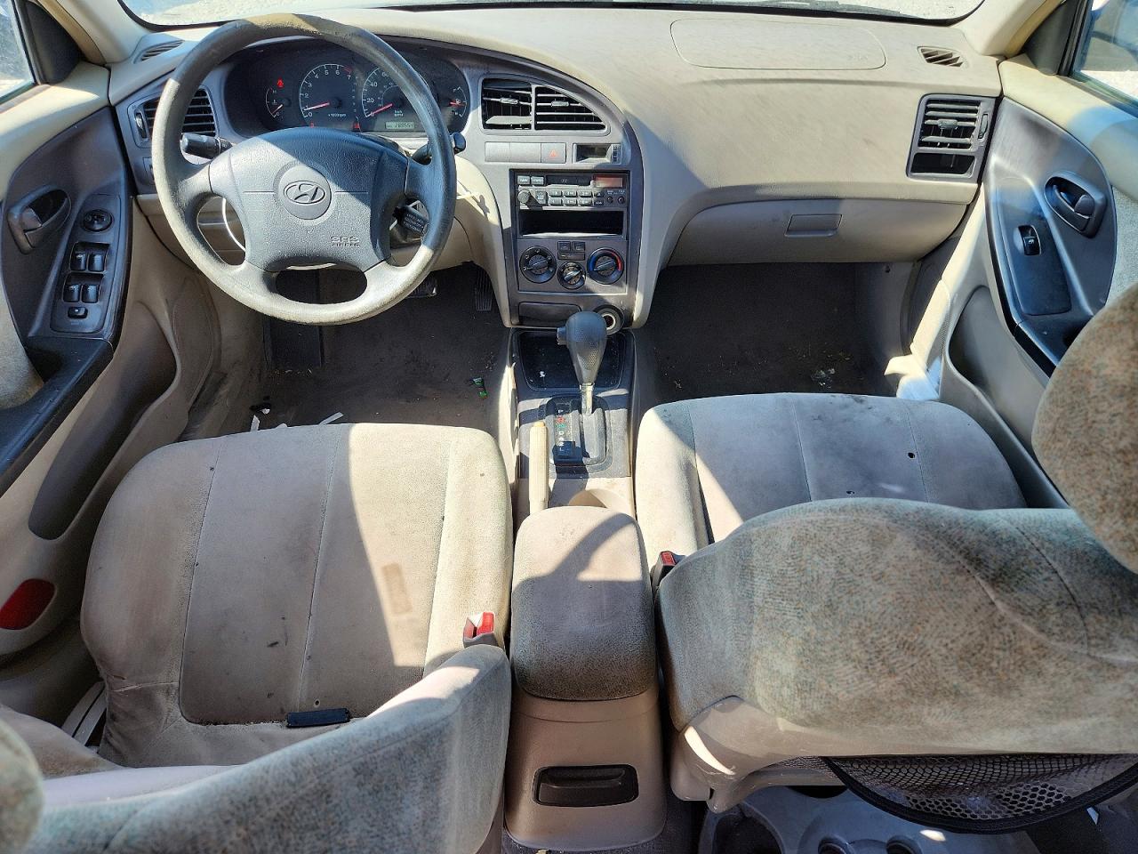 2001 Hyundai Elantra Gls Gold vin: KMHDN45D91U153228