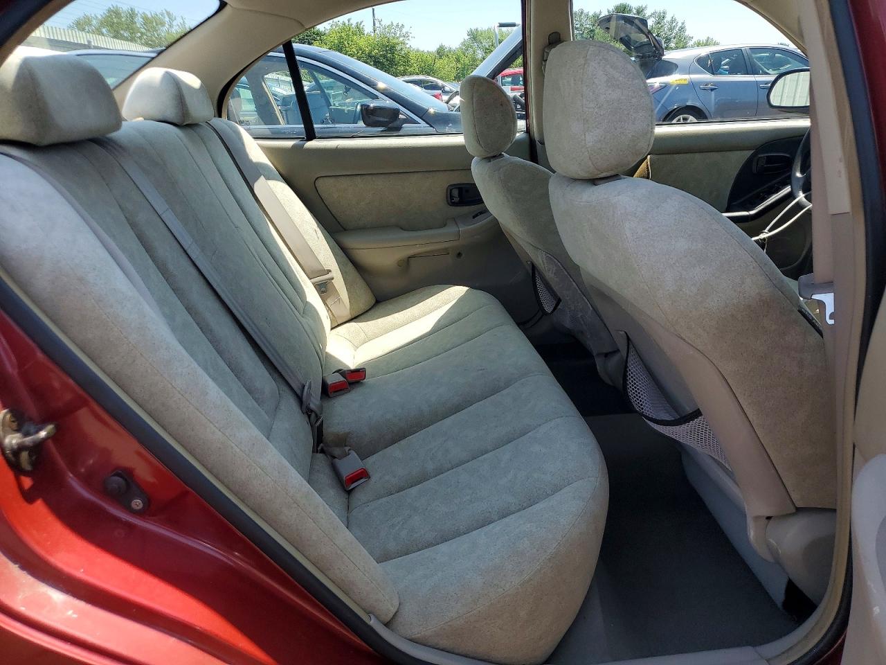 2002 Hyundai Elantra Gls Maroon vin: KMHDN45D92U399911